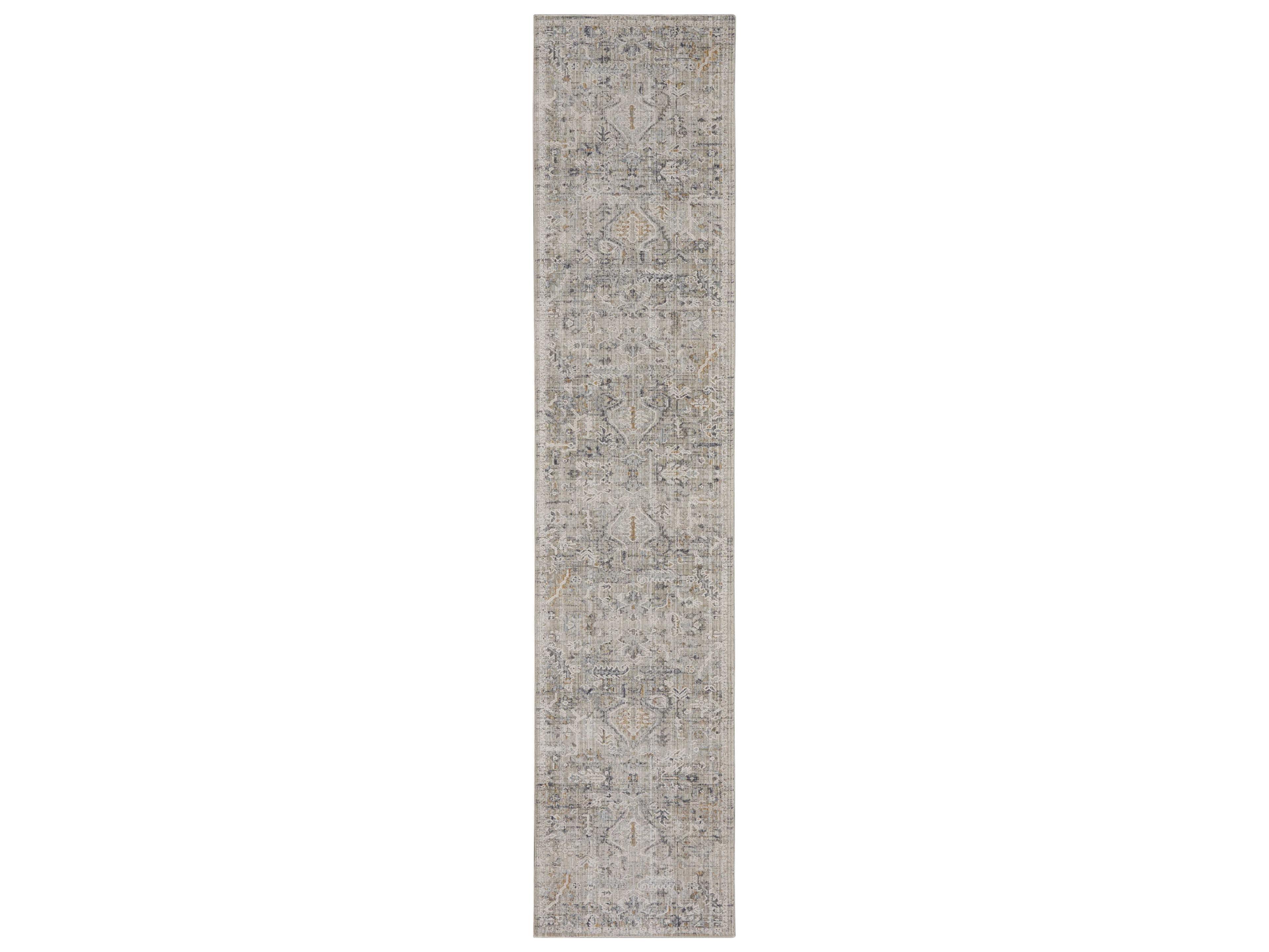 Nourison Lynx Bordered Runner Area Rug