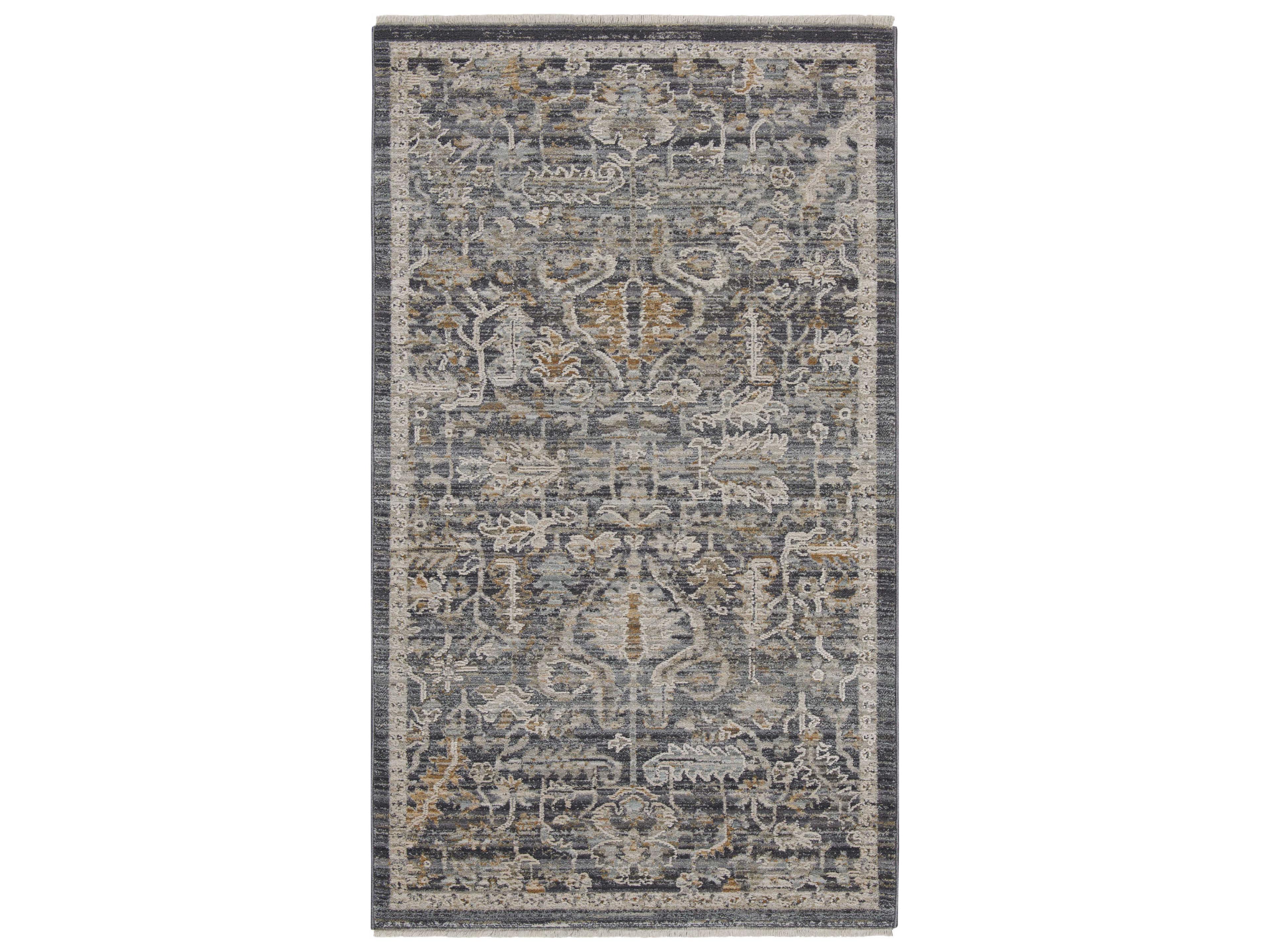 Lynx Bordered Area Rug