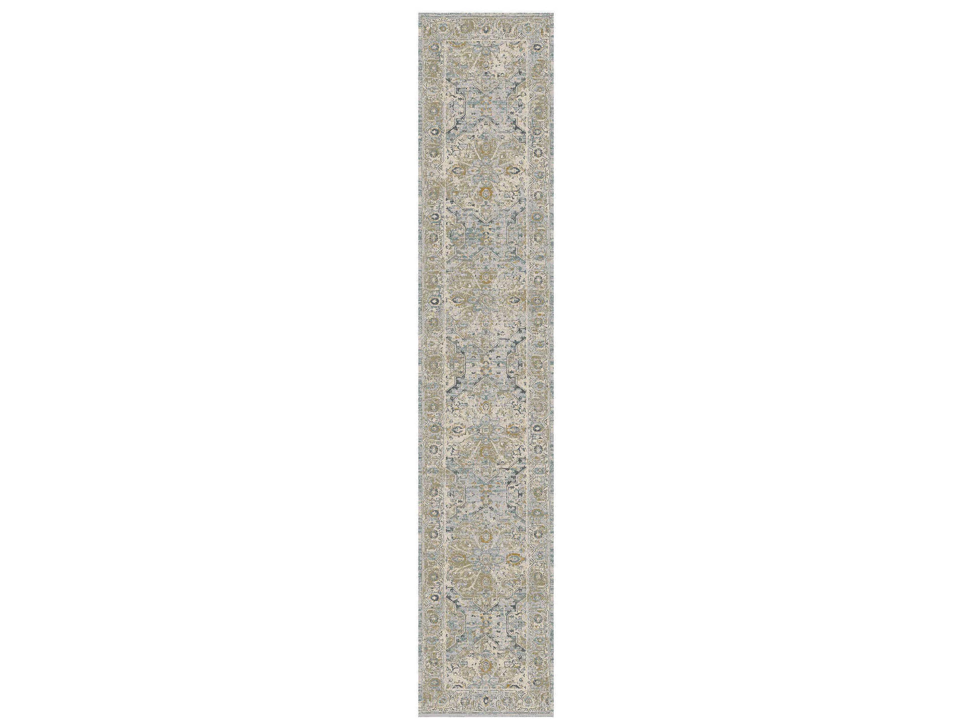 Nourison Lynx Bordered Runner Area Rug