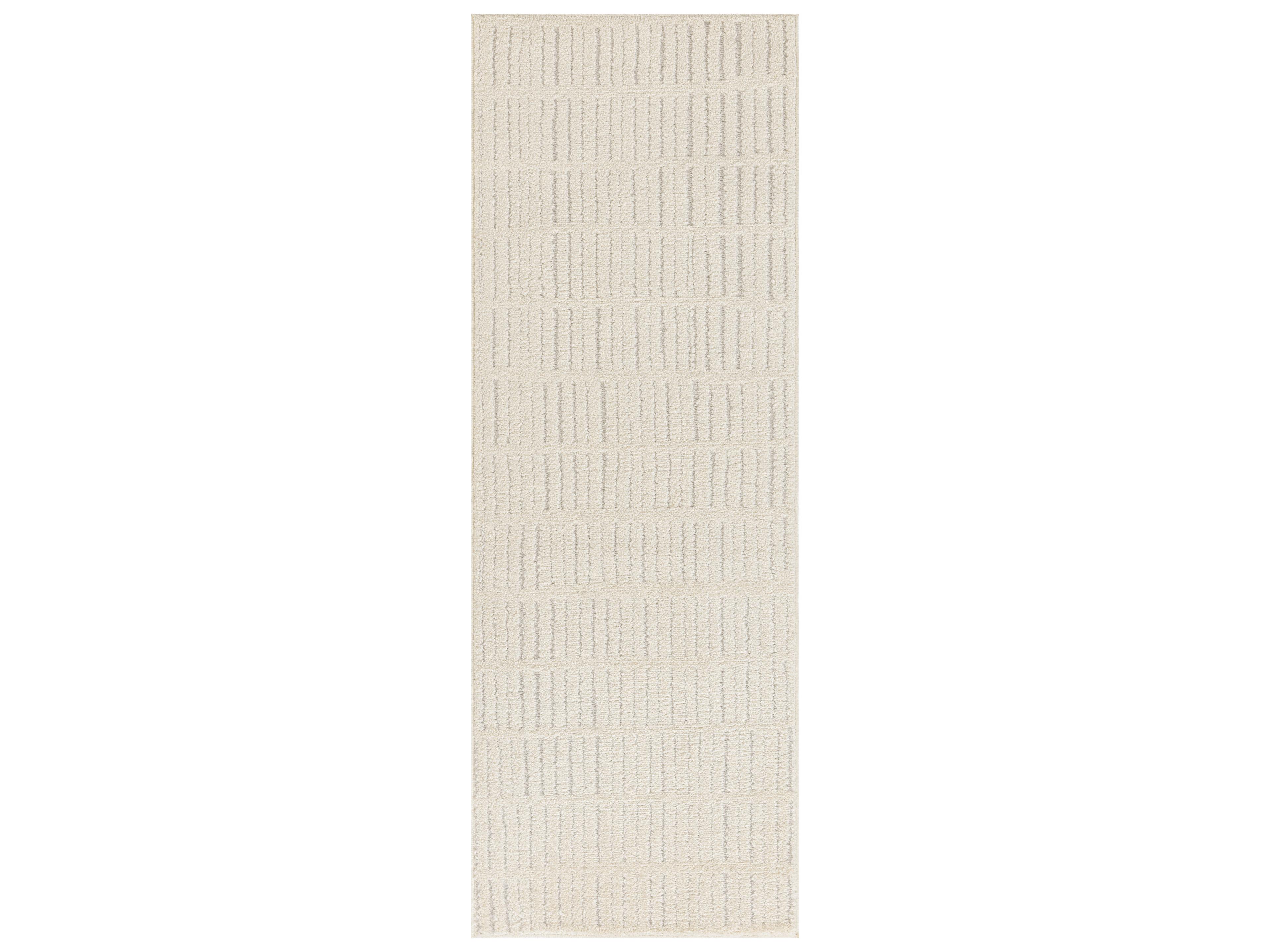 Nourison Modern Comfort Geometric Runner Area Rug