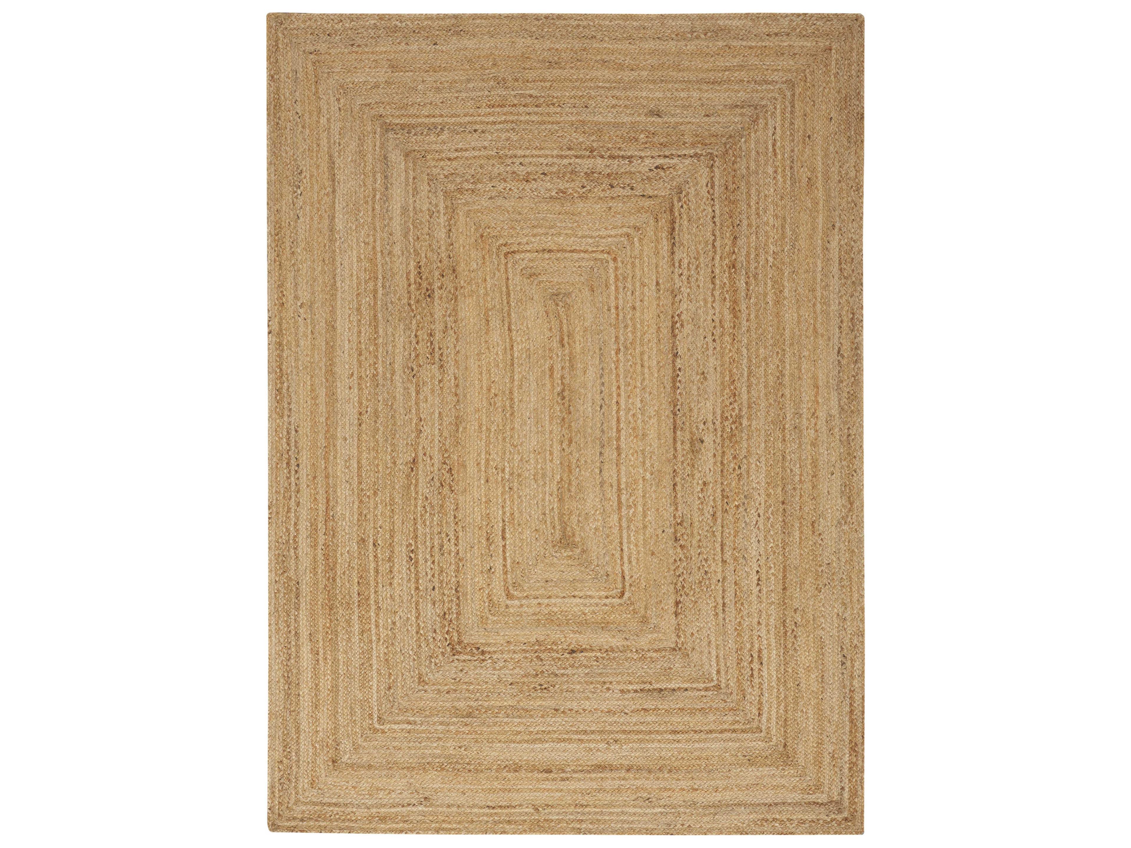 Nourison Natural Jute Rectangular Area Rug