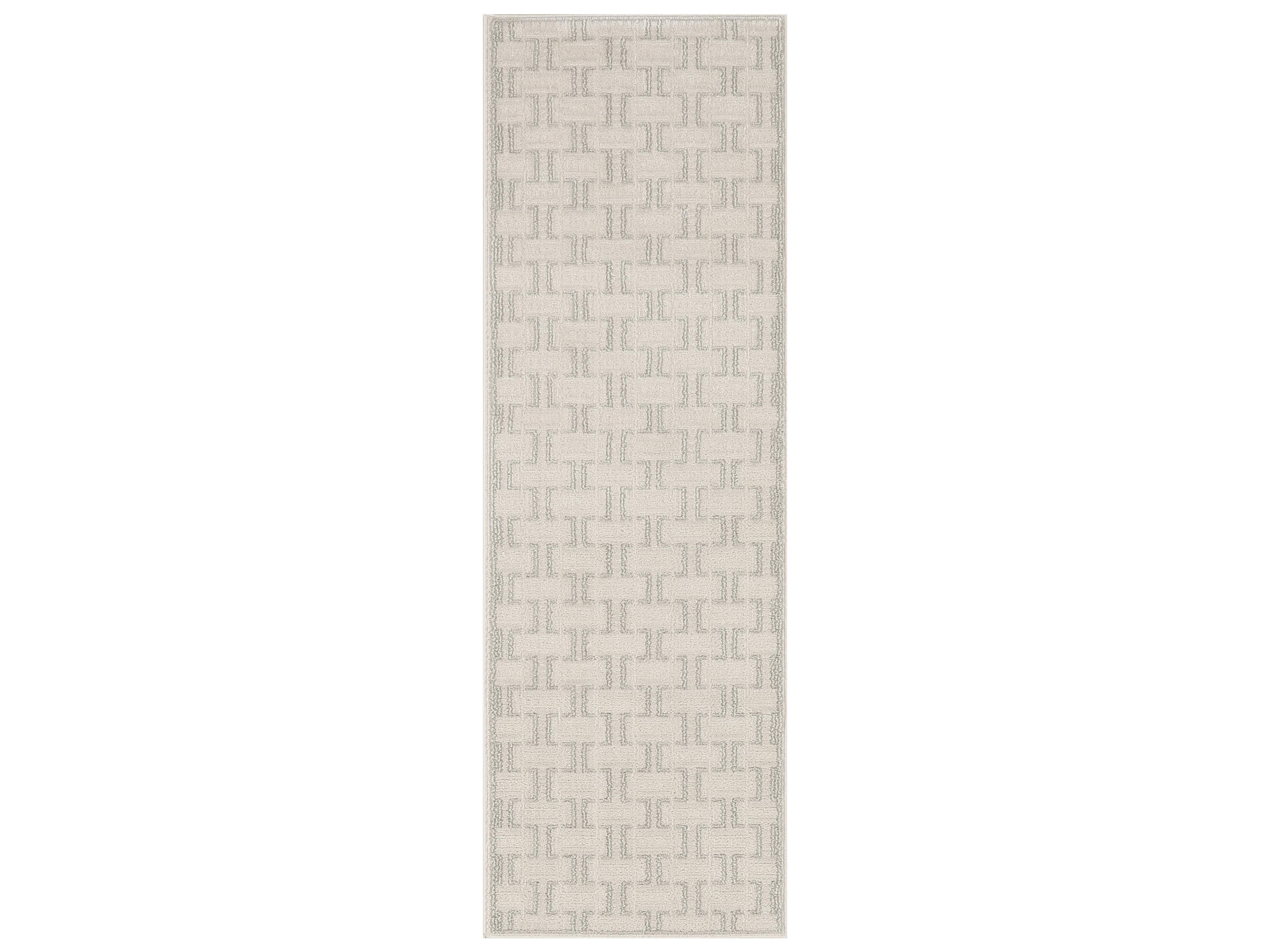 Nourison Nordic Geometric Runner Area Rug