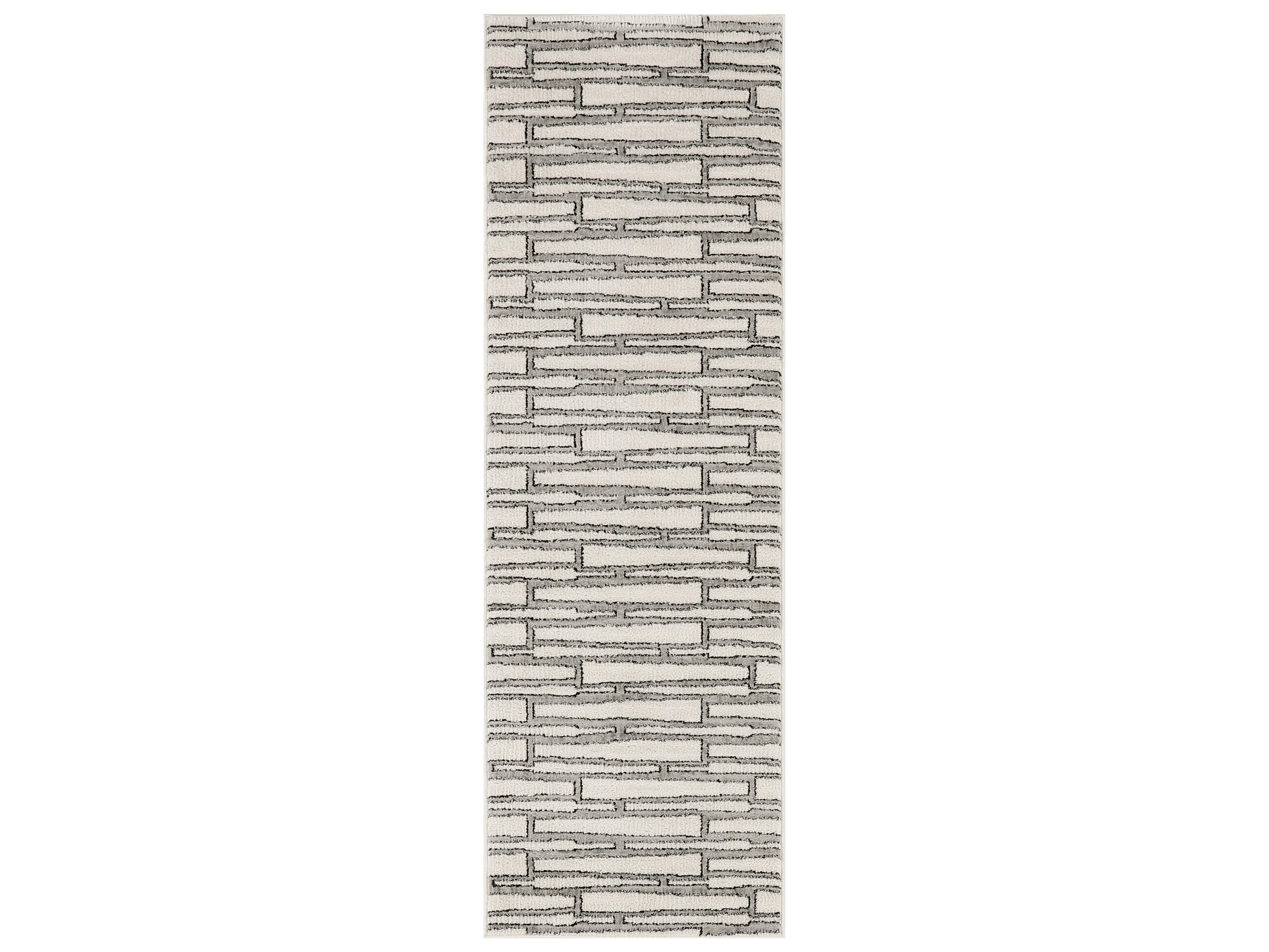 Nourison Nordic Geometric Runner Area Rug