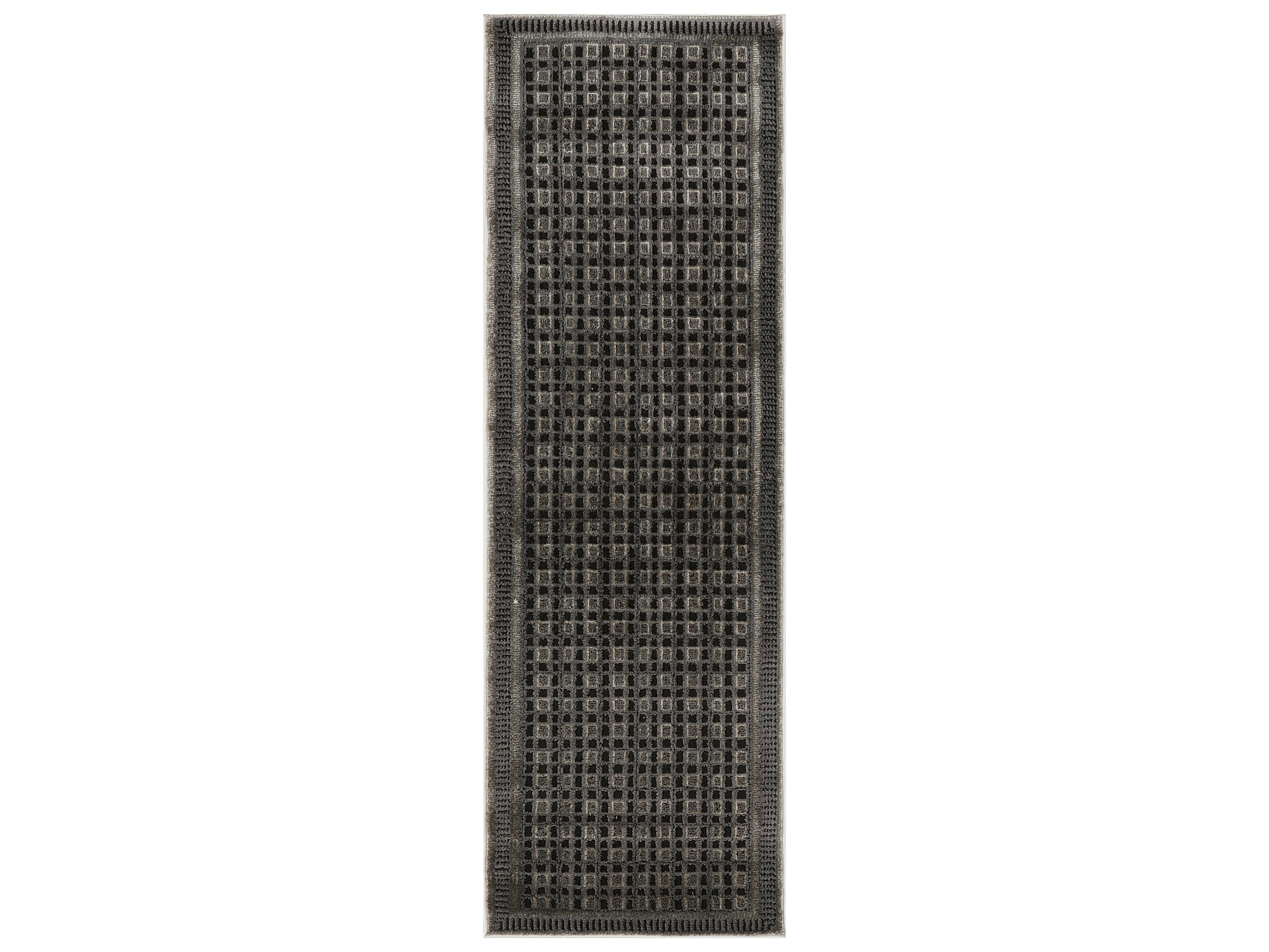Nourison Nordic Geometric Runner Area Rug
