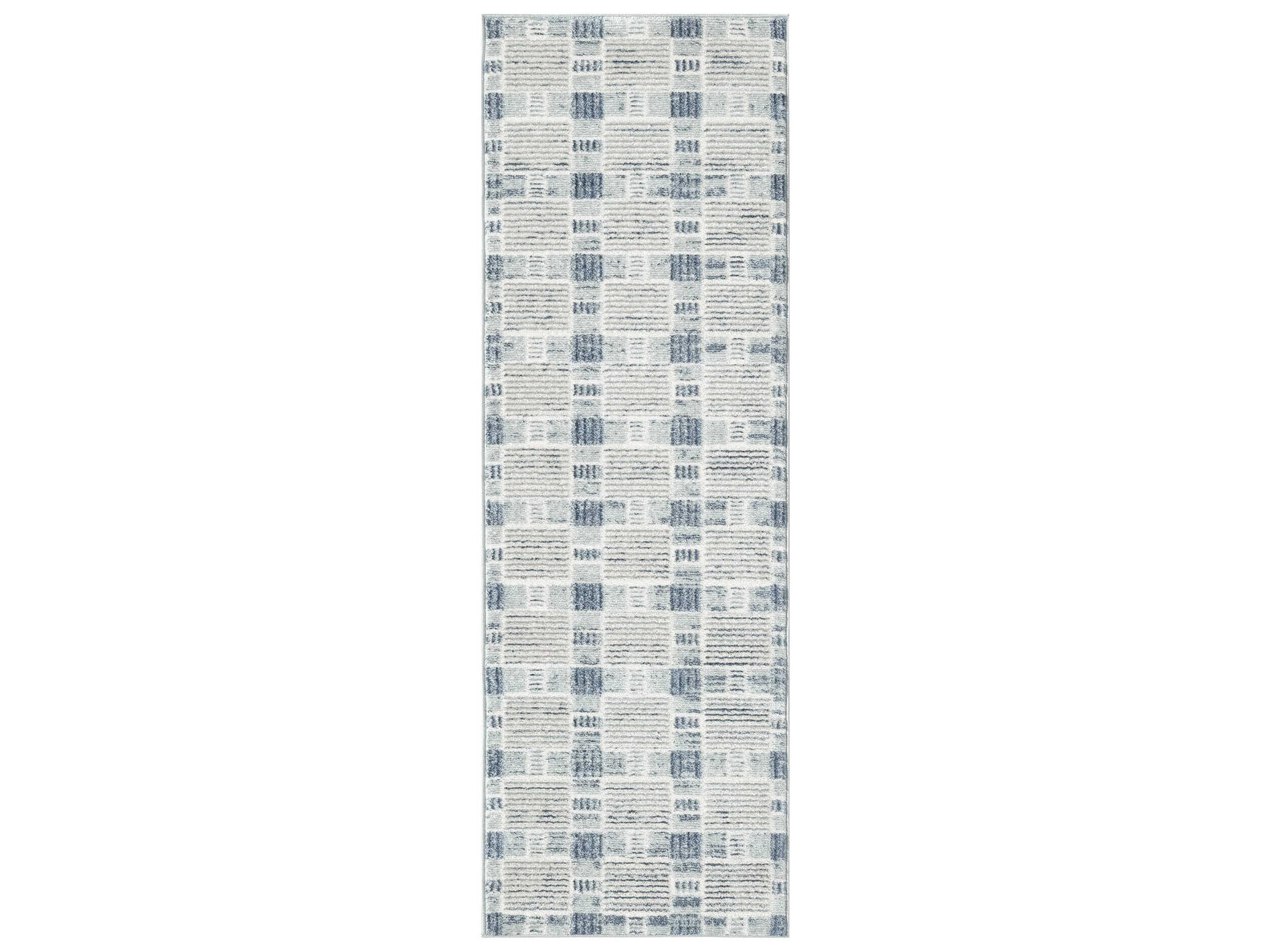 Nourison Nordic Geometric Runner Area Rug