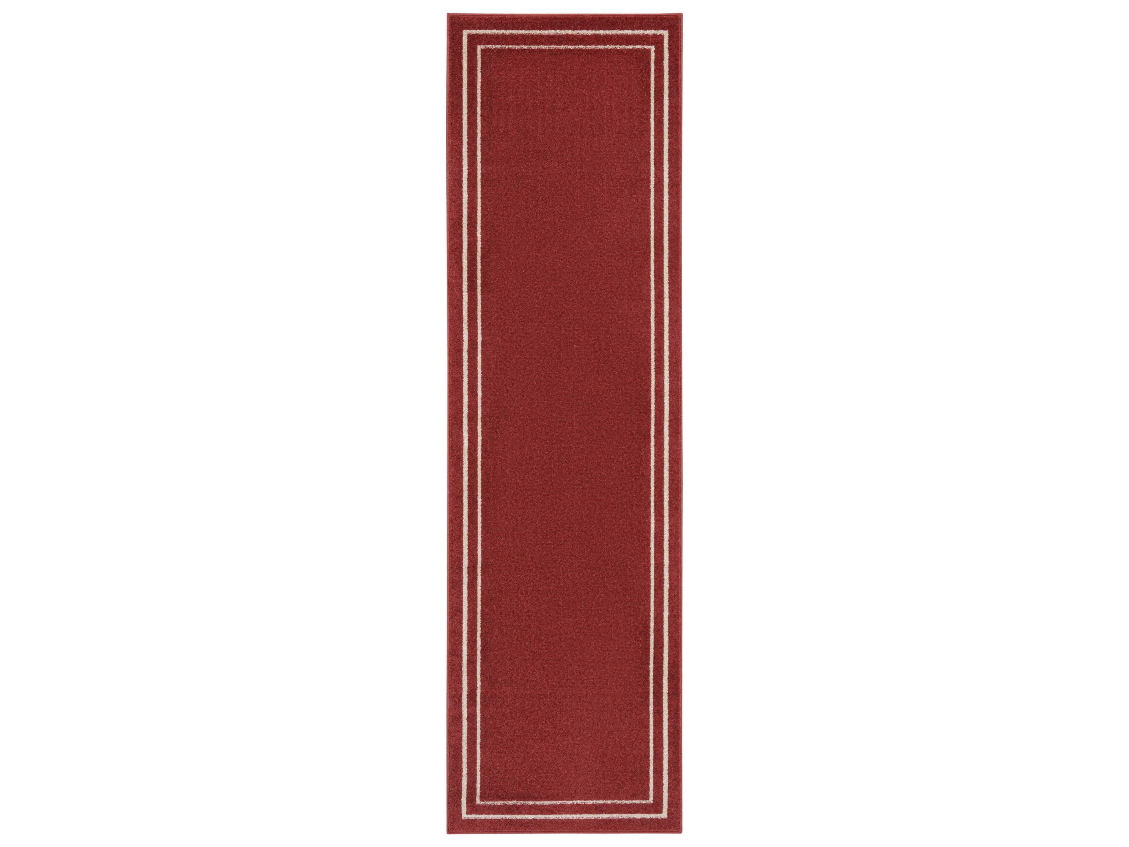 Nourison Essentials Bordered Runner Area Rug