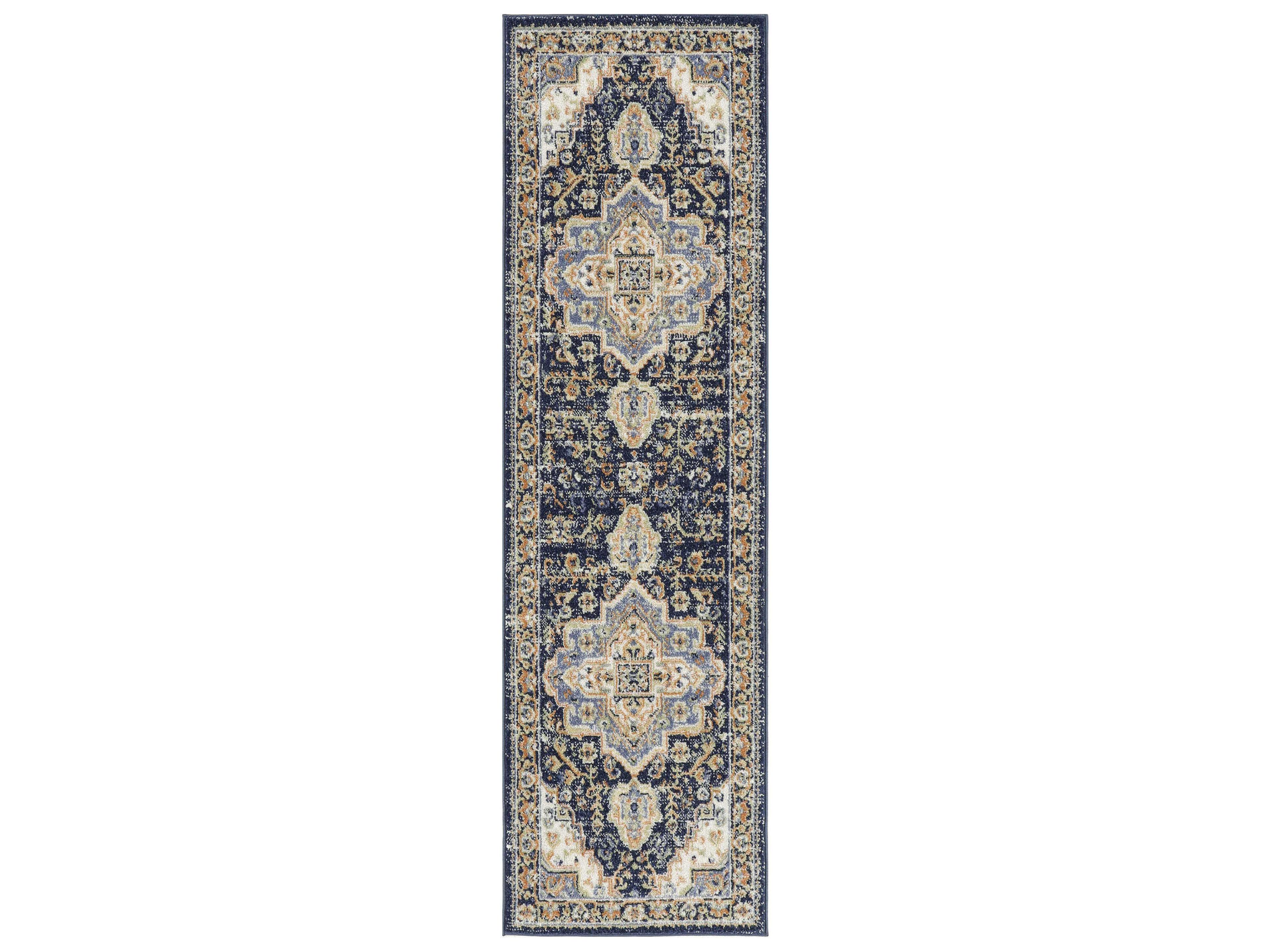 Nourison Essentials Persian Bordered Runner Area Rug