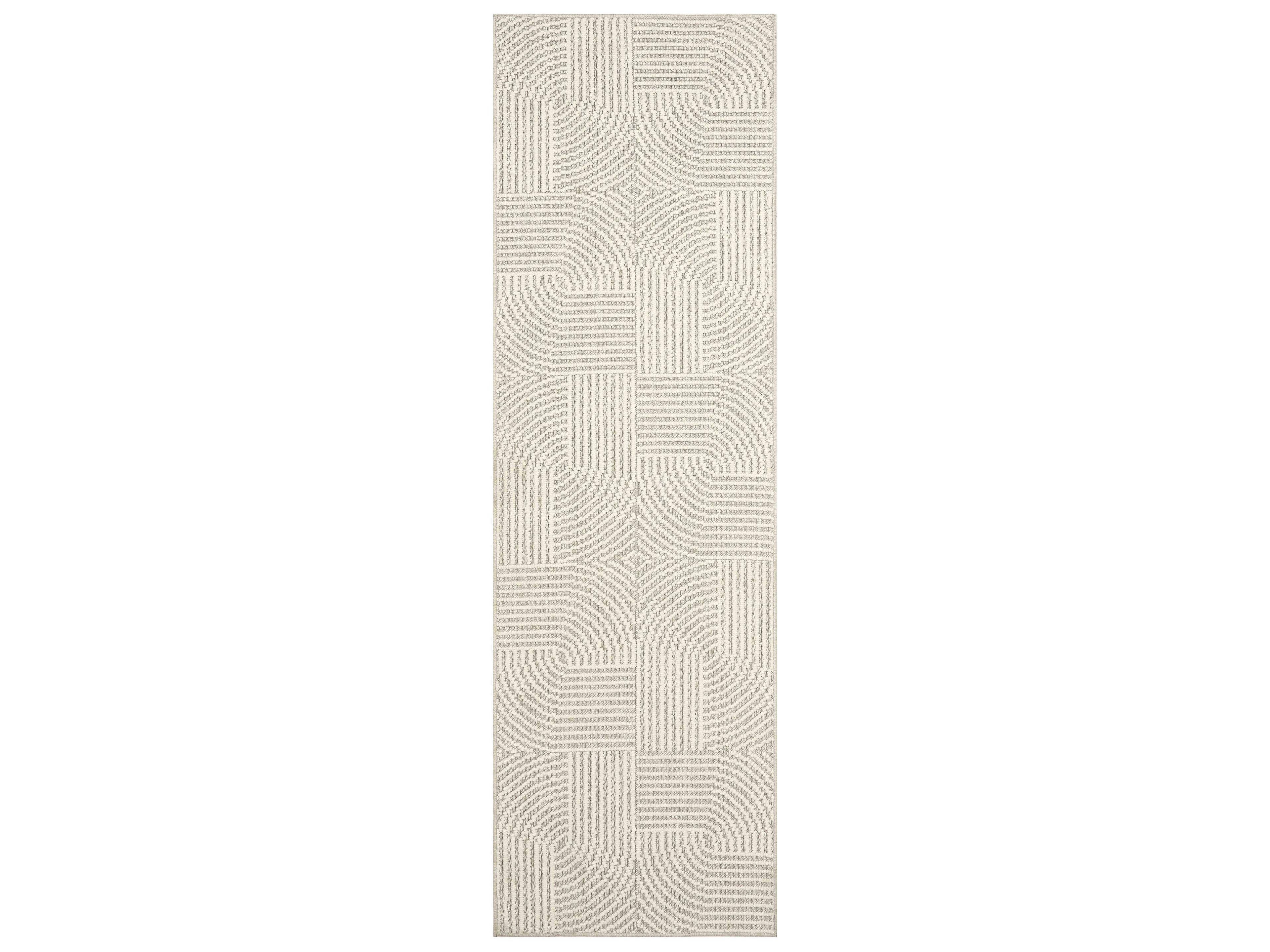 Nourison Natural Texture Abstract Runner Area Rug