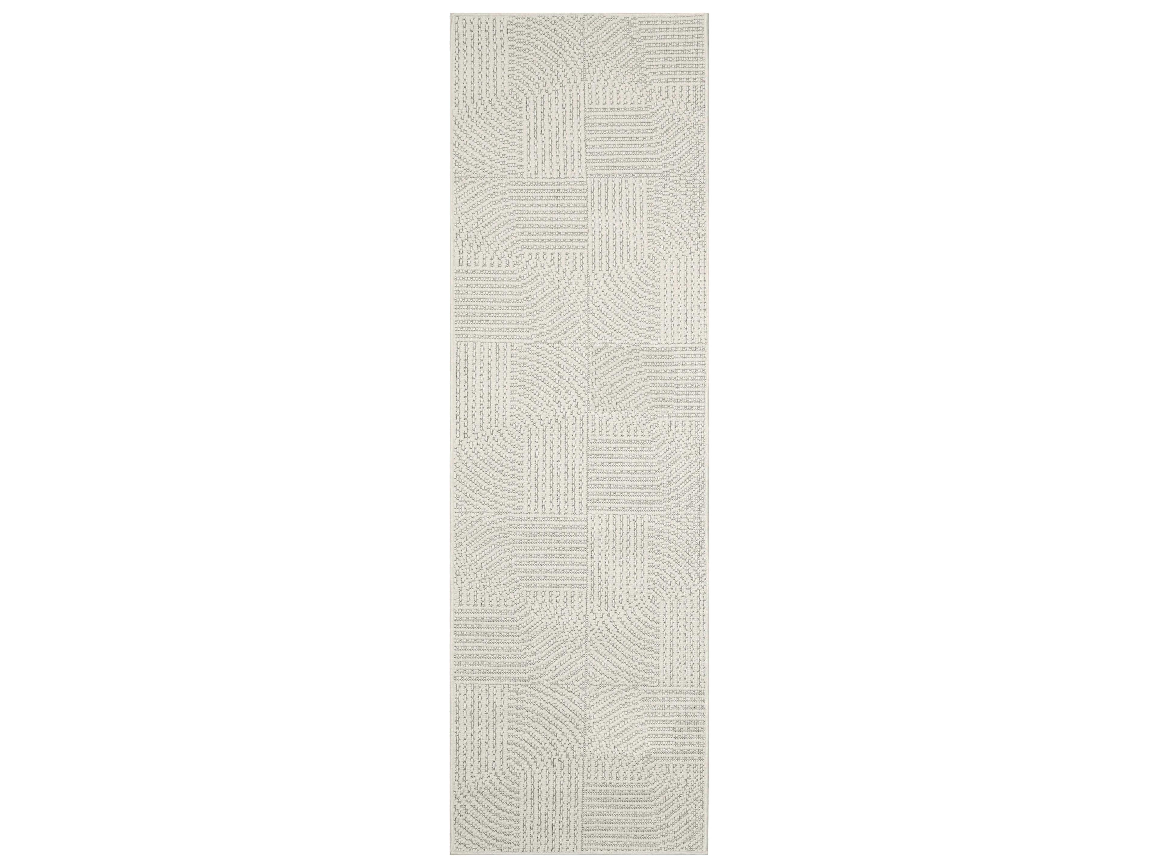 Nourison Natural Texture Abstract Runner Area Rug