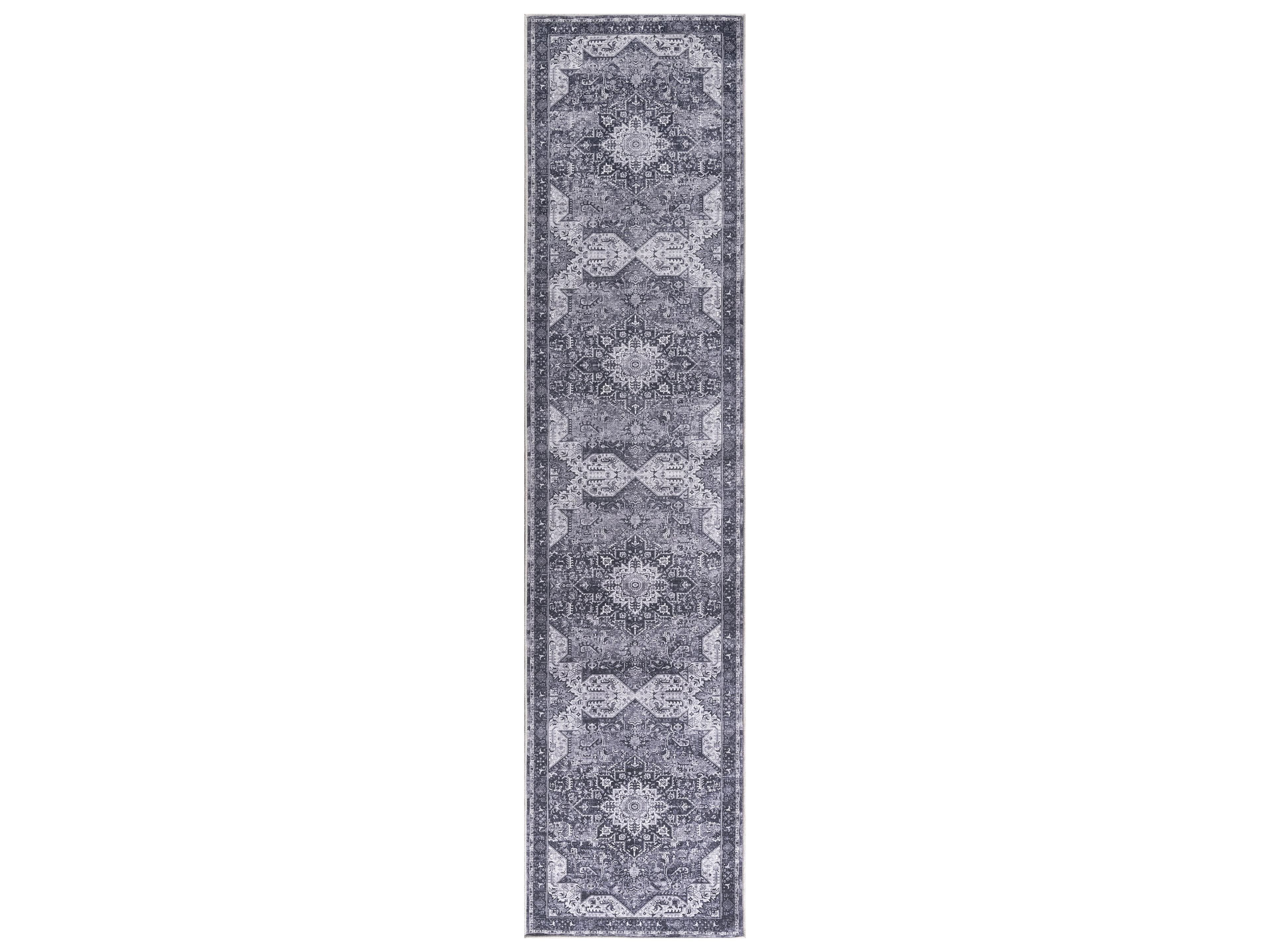 Nourison Washables Bordered Runner Area Rug