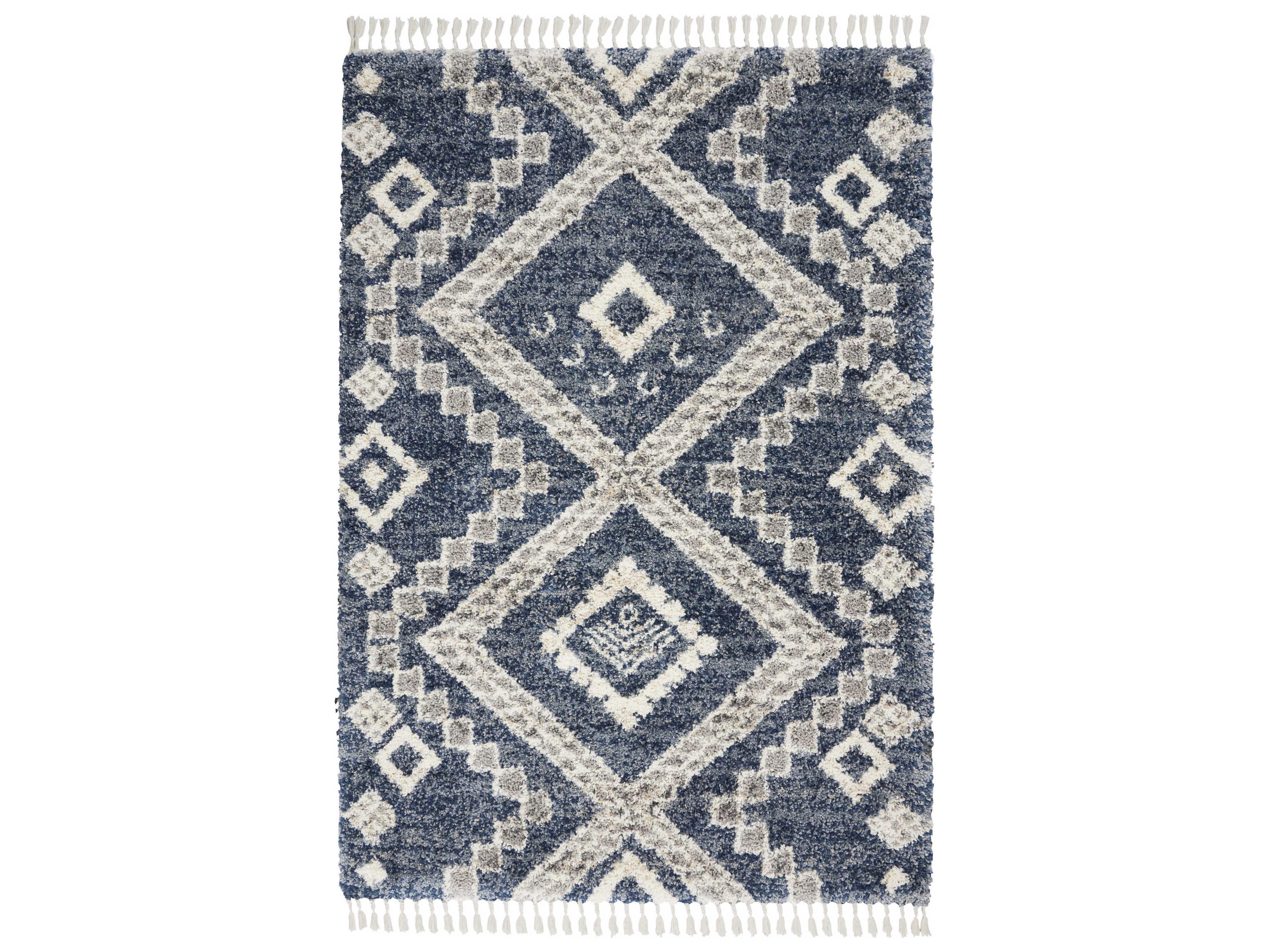 Nourison Oslo Shag Geometric Area Rug