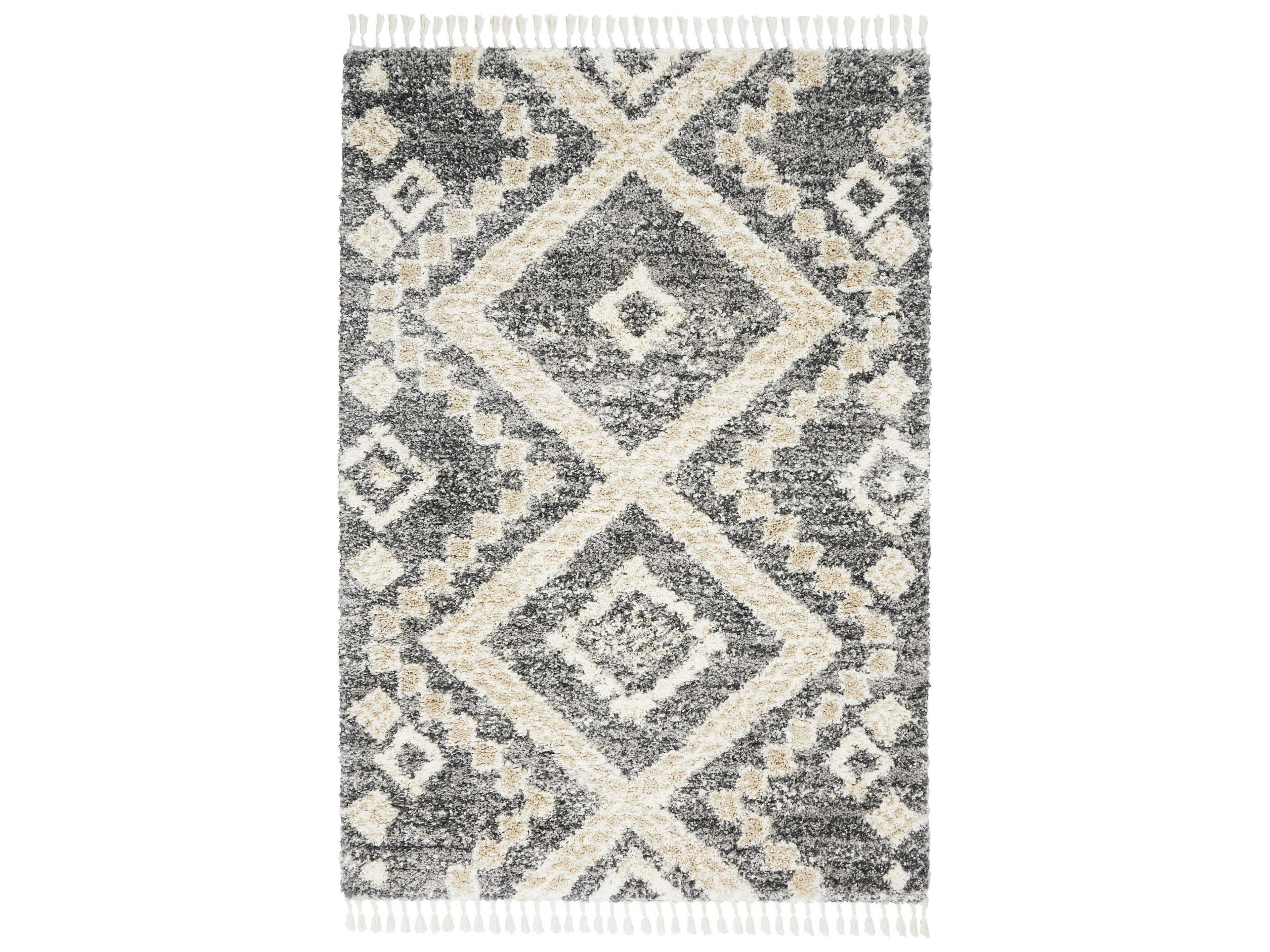 Nourison Oslo Shag Geometric Area Rug