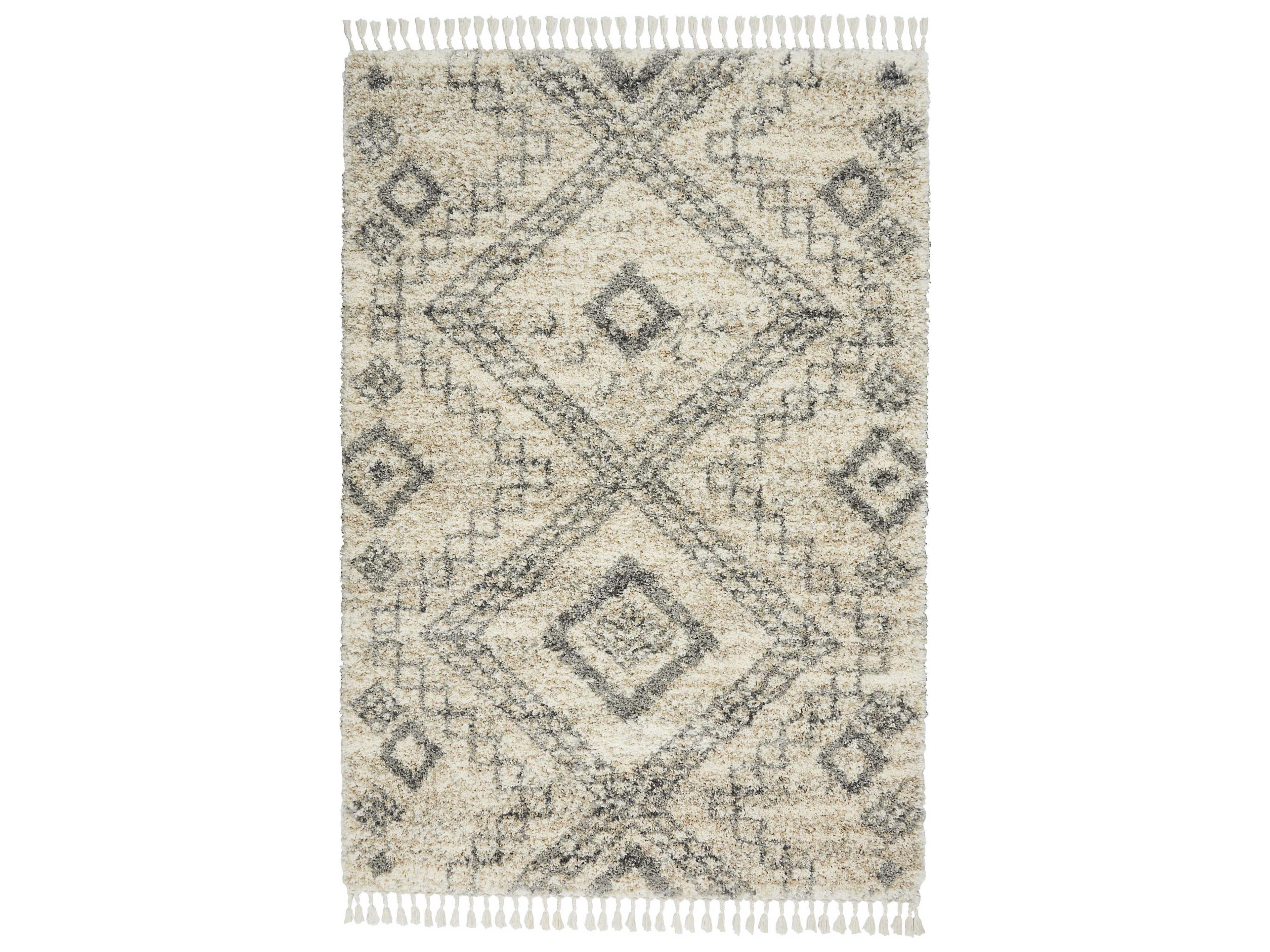 Nourison Oslo Shag Geometric Area Rug