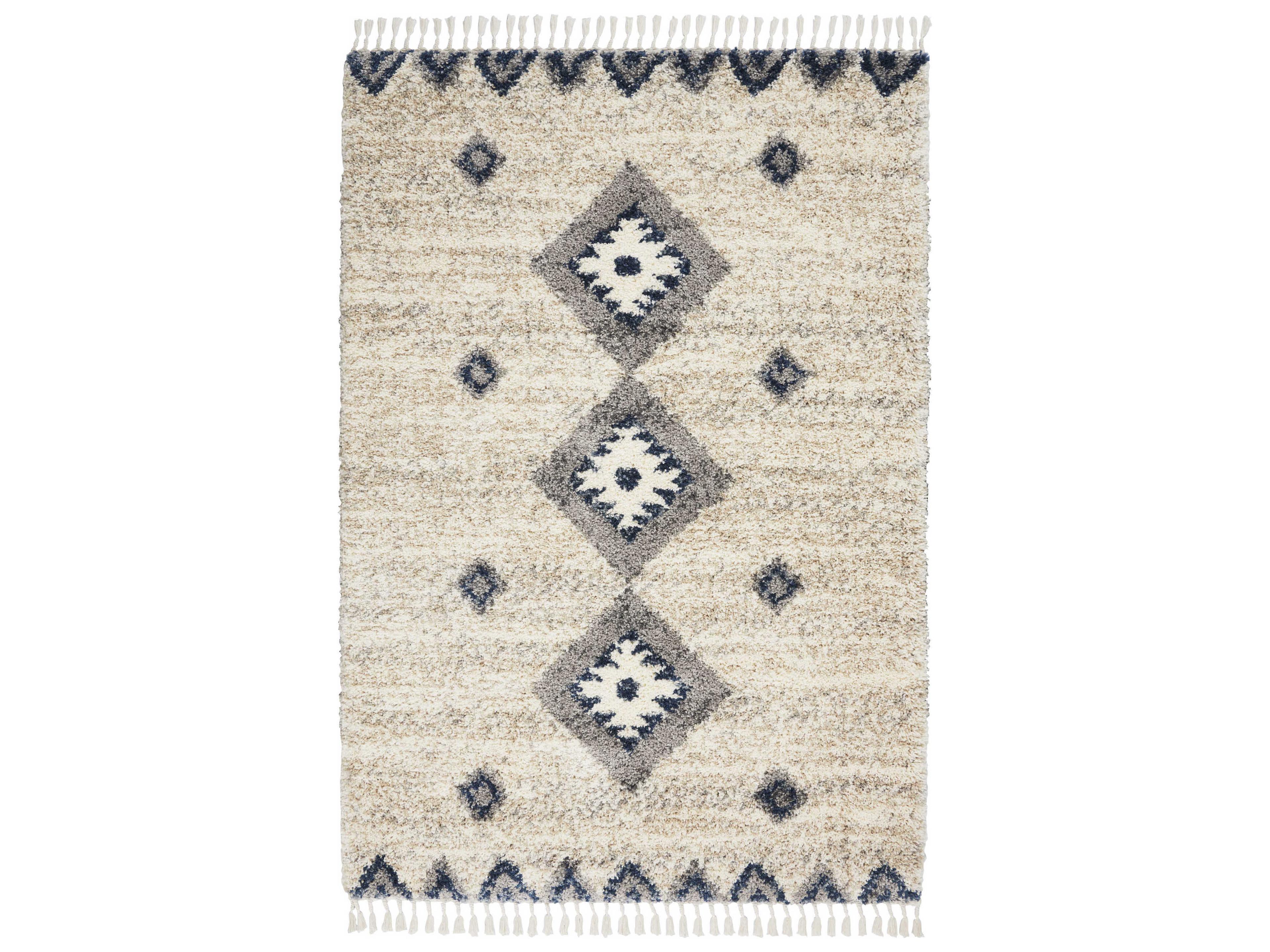 Nourison Oslo Shag Geometric Area Rug