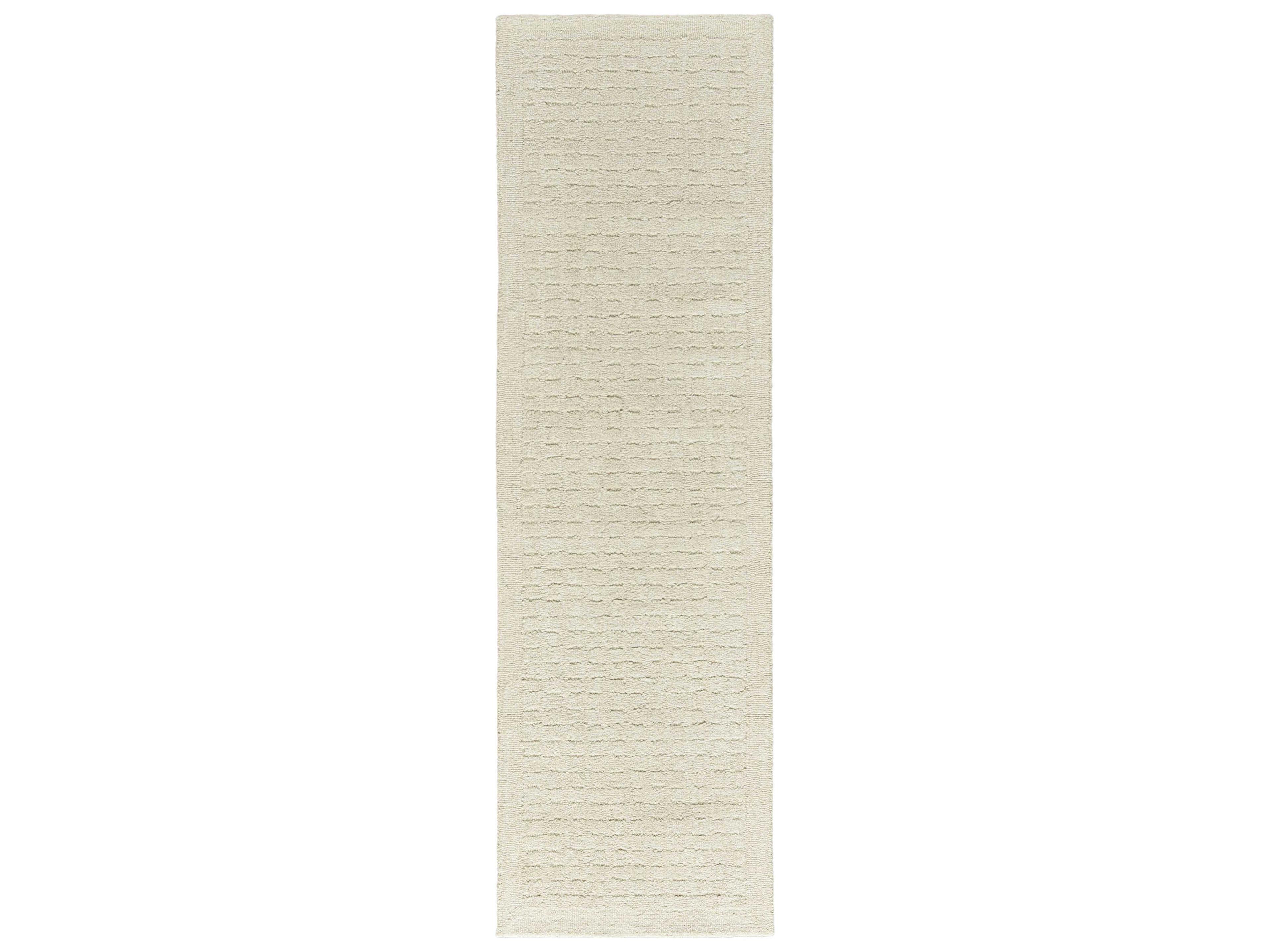 Nourison Pure Grids Bordered Runner Area Rug