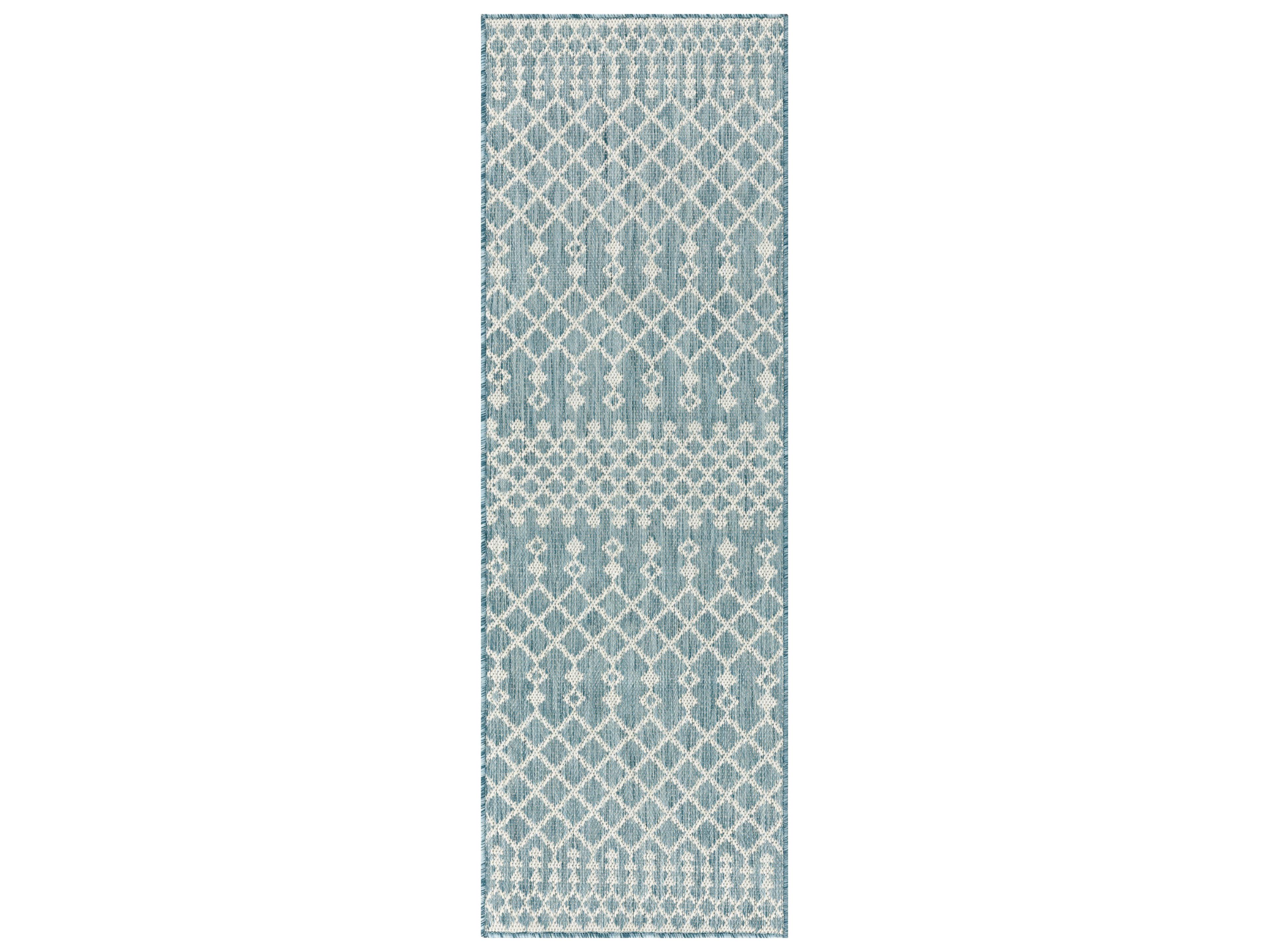 Nourison Positano Geometric Runner Area Rug