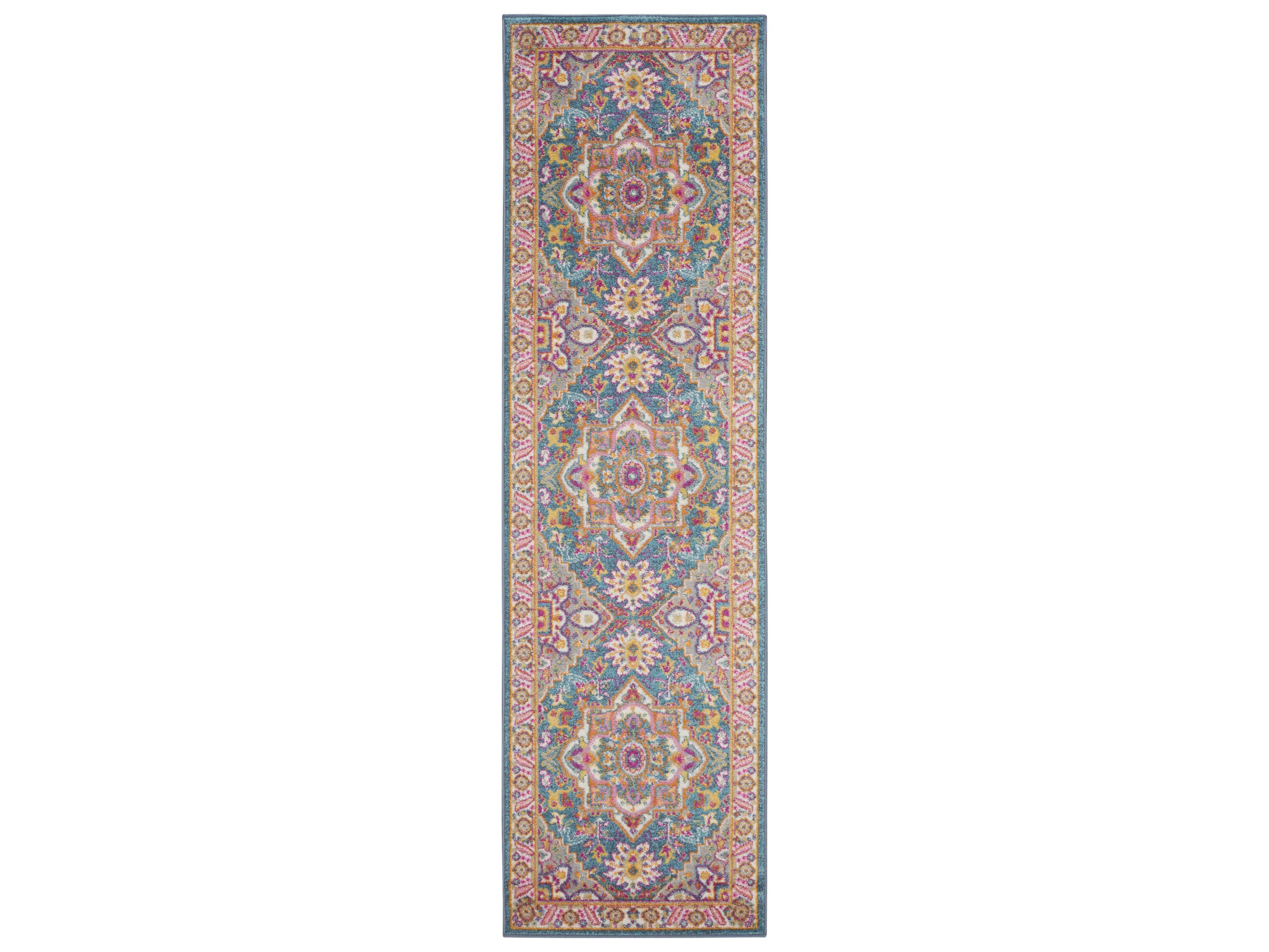 Nourison Passion Bordered Runner Area Rug