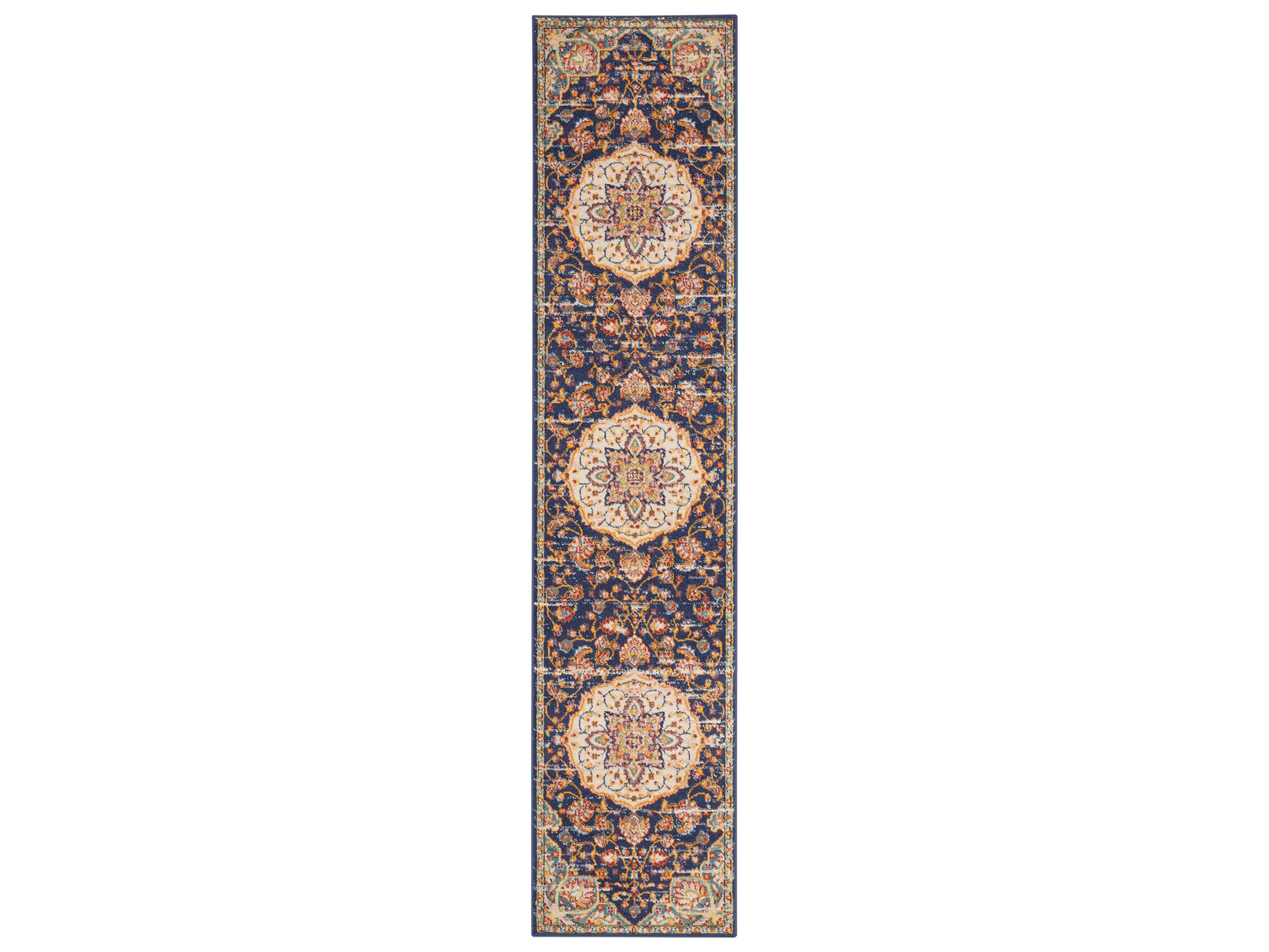 Nourison Passion Bordered Runner Area Rug