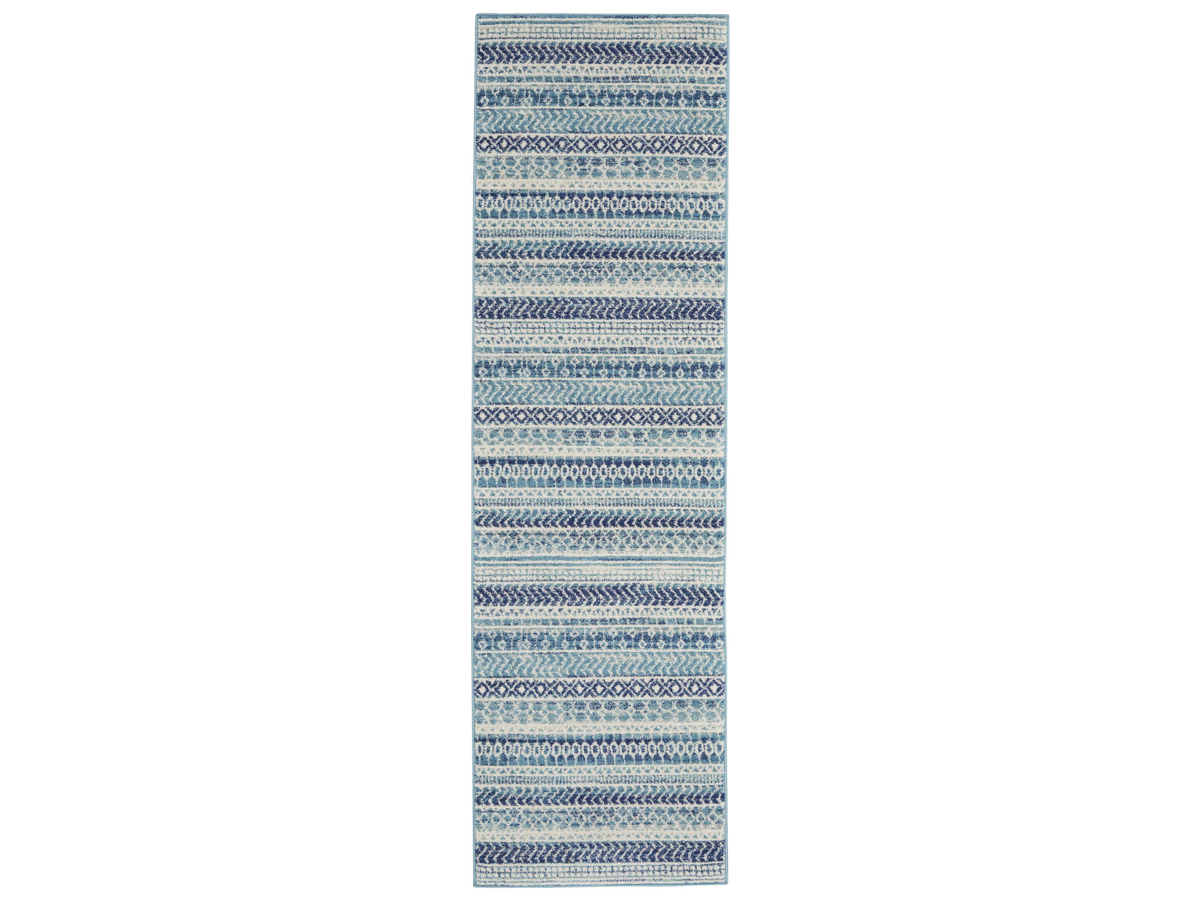 Nourison Passion Geometric Runner Area Rug