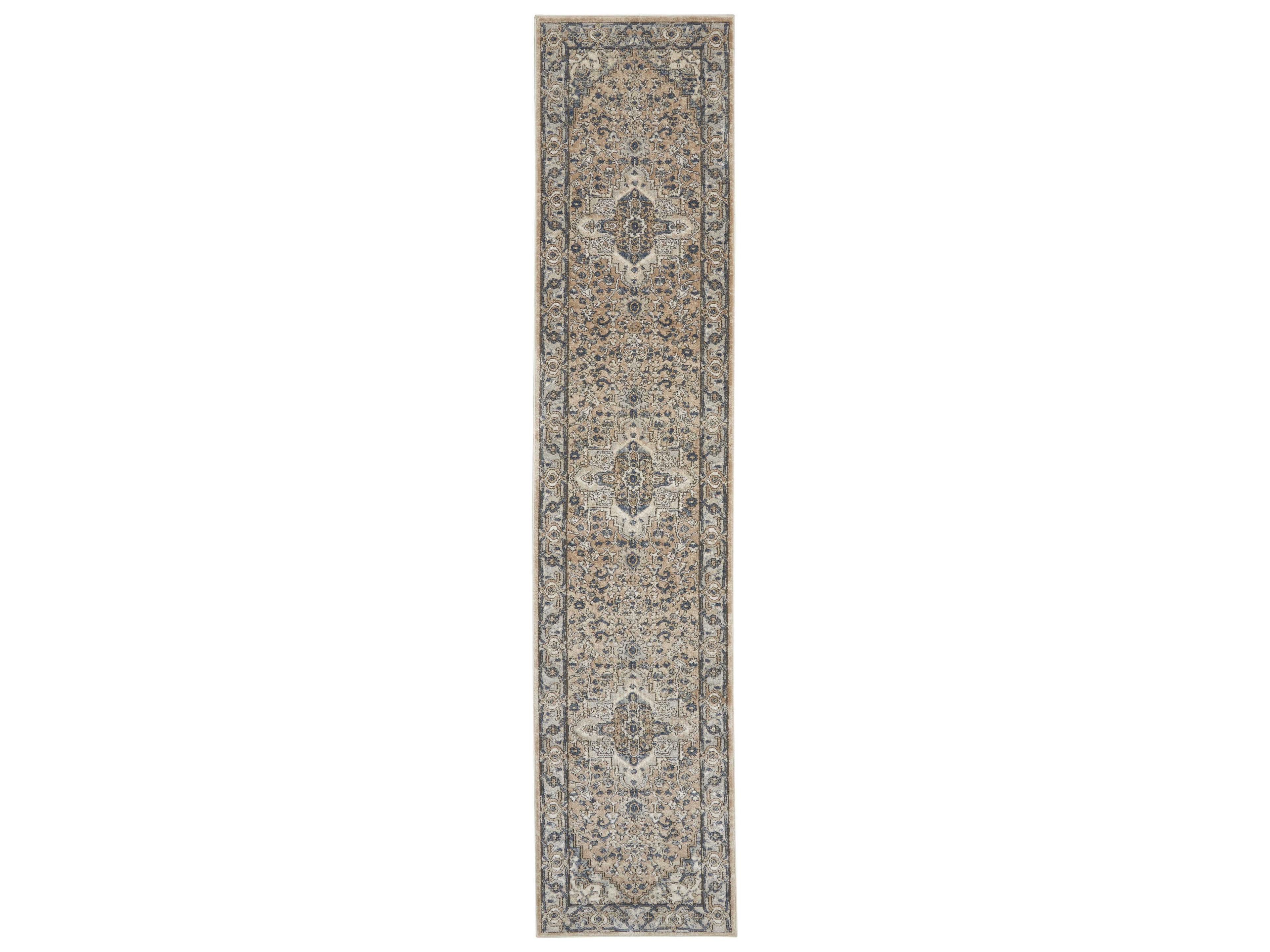 Nourison Quarry Bordered Runner Area Rug