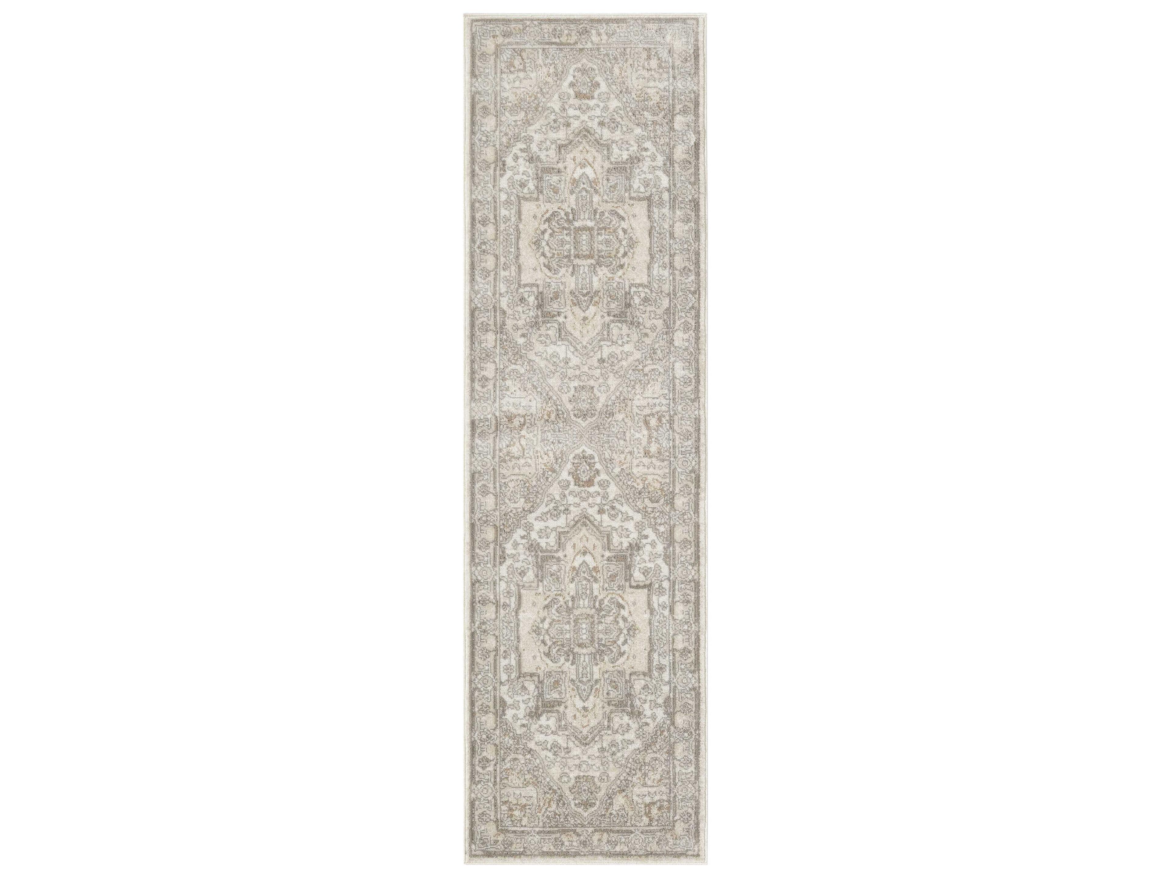 Nourison Quarry Bordered Runner Area Rug