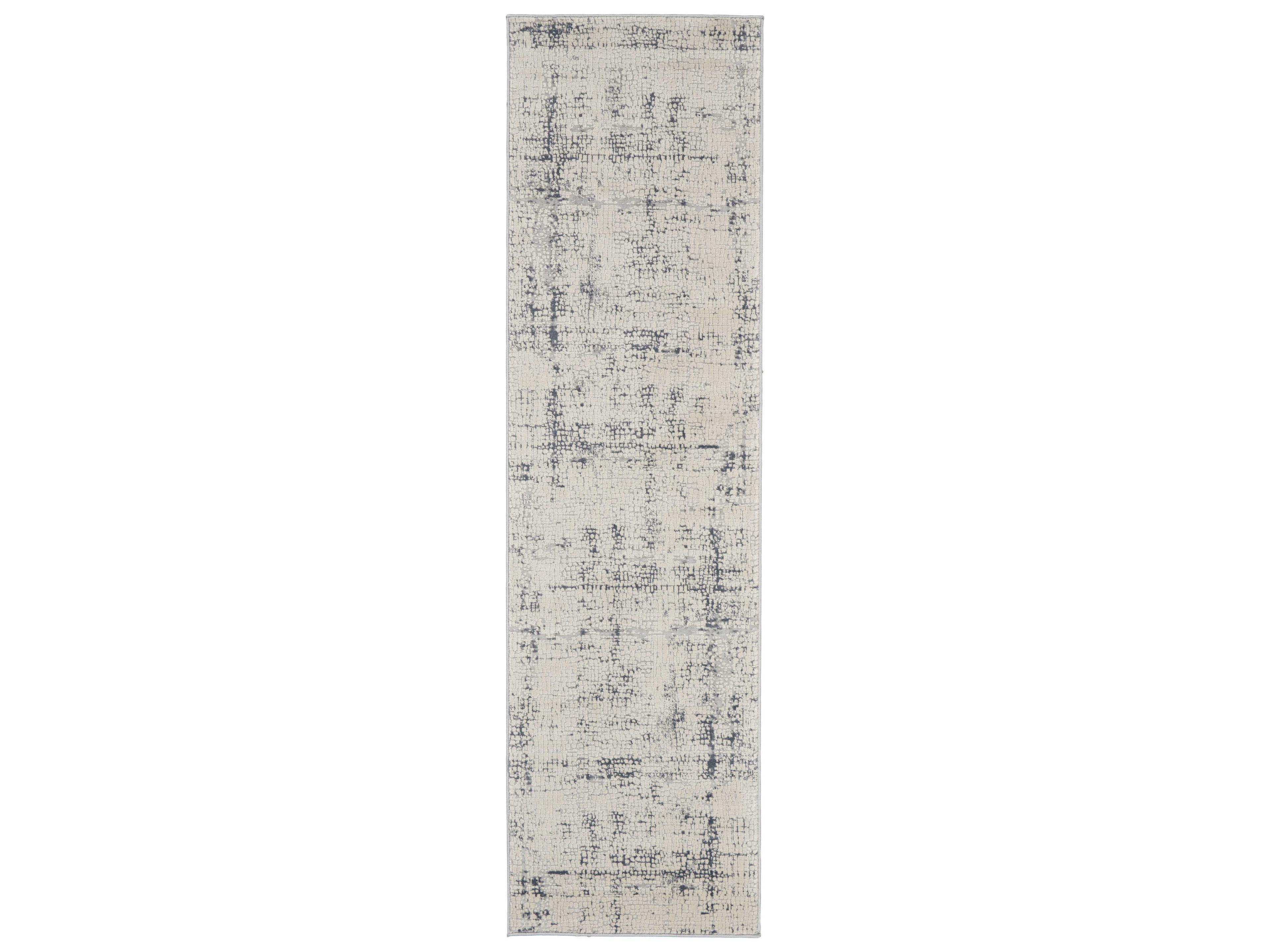 Nourison Rustic Textures Abstract Runner Area Rug