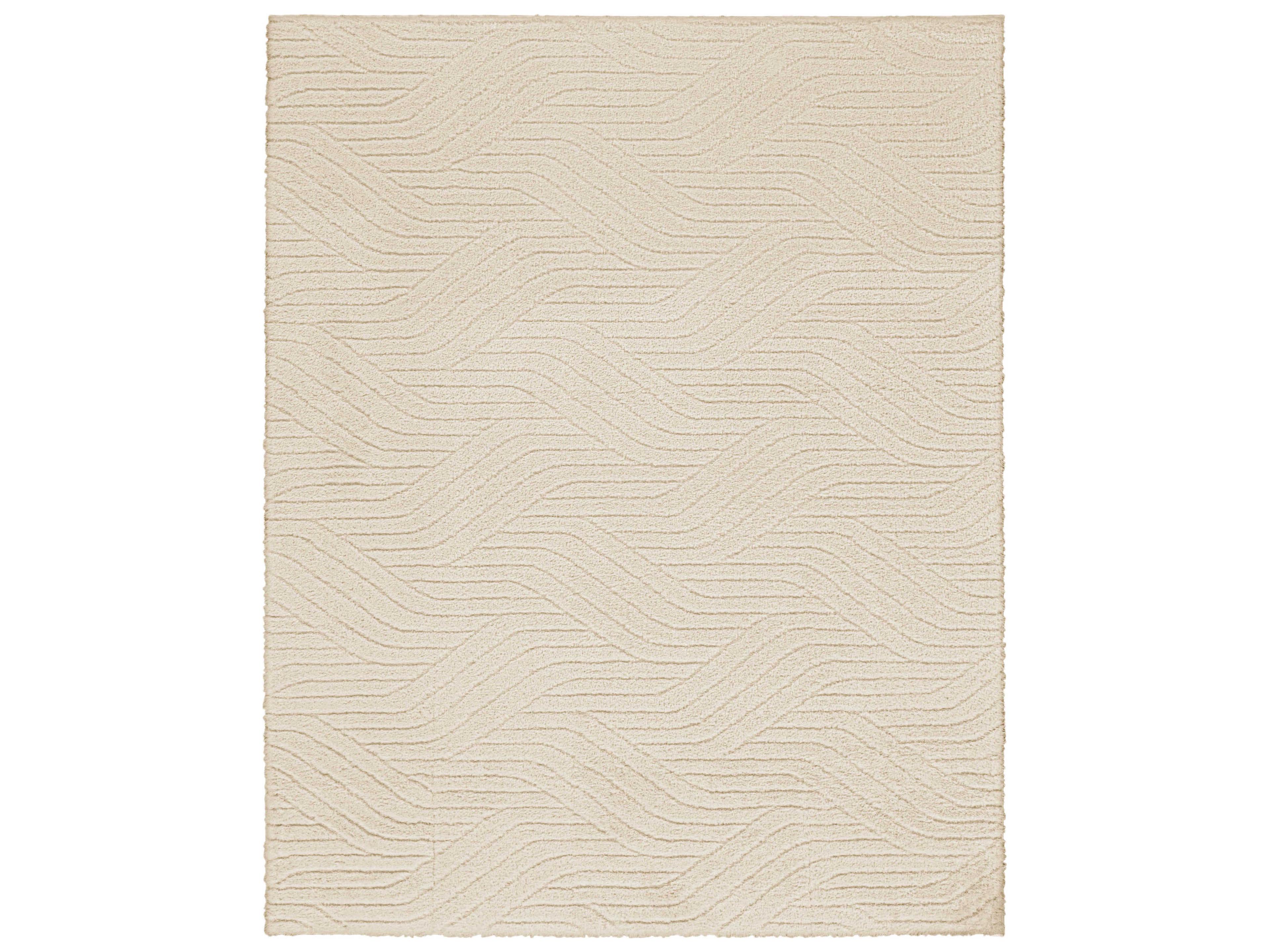 Nourison Surfaces Shag Abstract Area Rug
