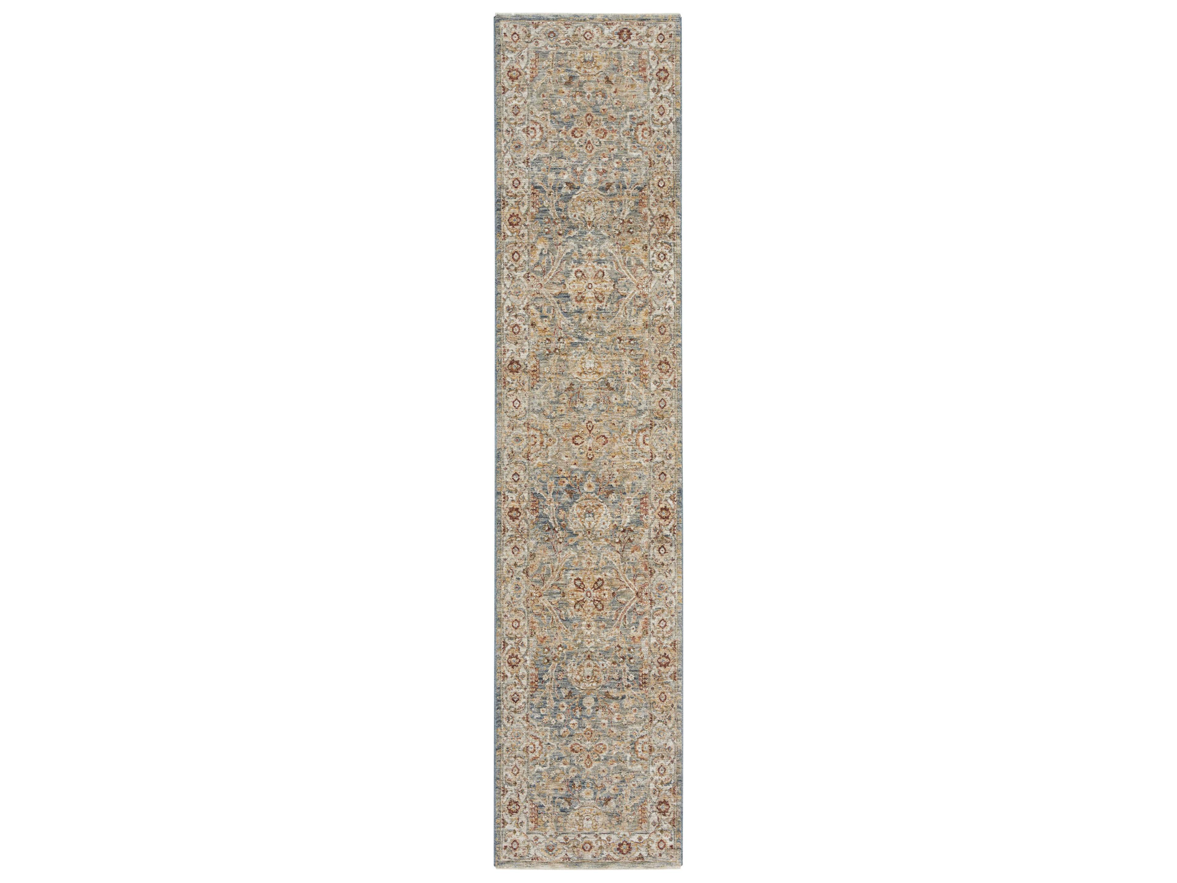 Nourison Sahar Bordered Runner Area Rug