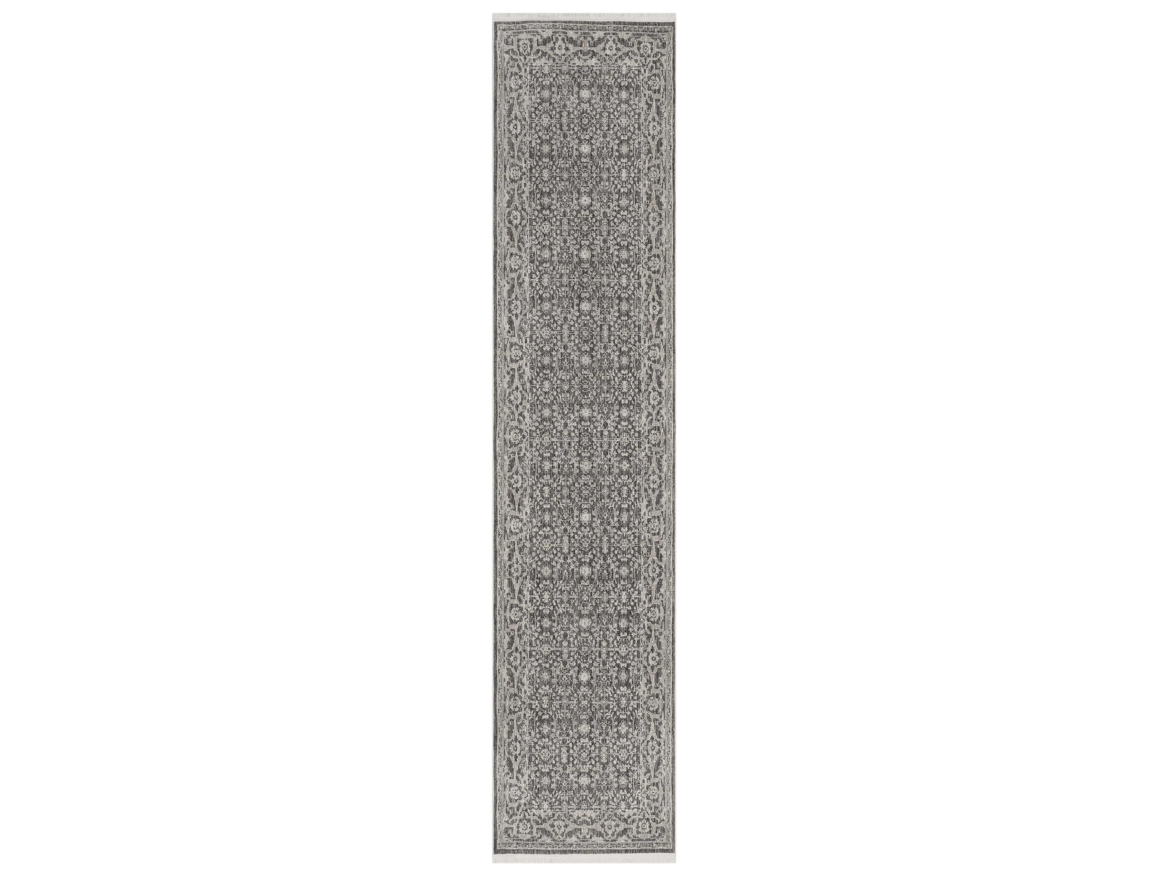 Nourison Shadows Bordered Runner Area Rug