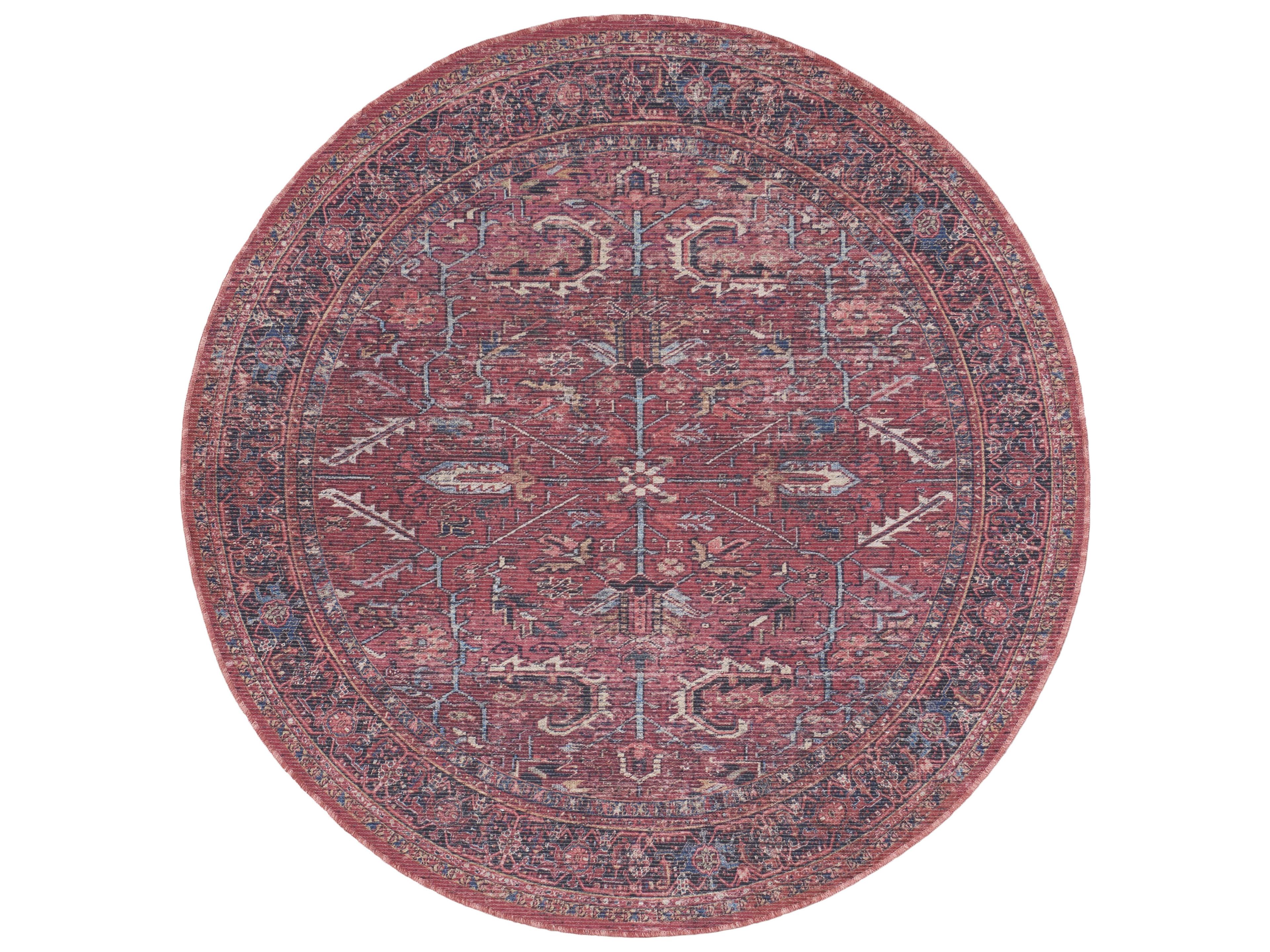 Nourison Machine Washable Series 1 Bordered Area Rug