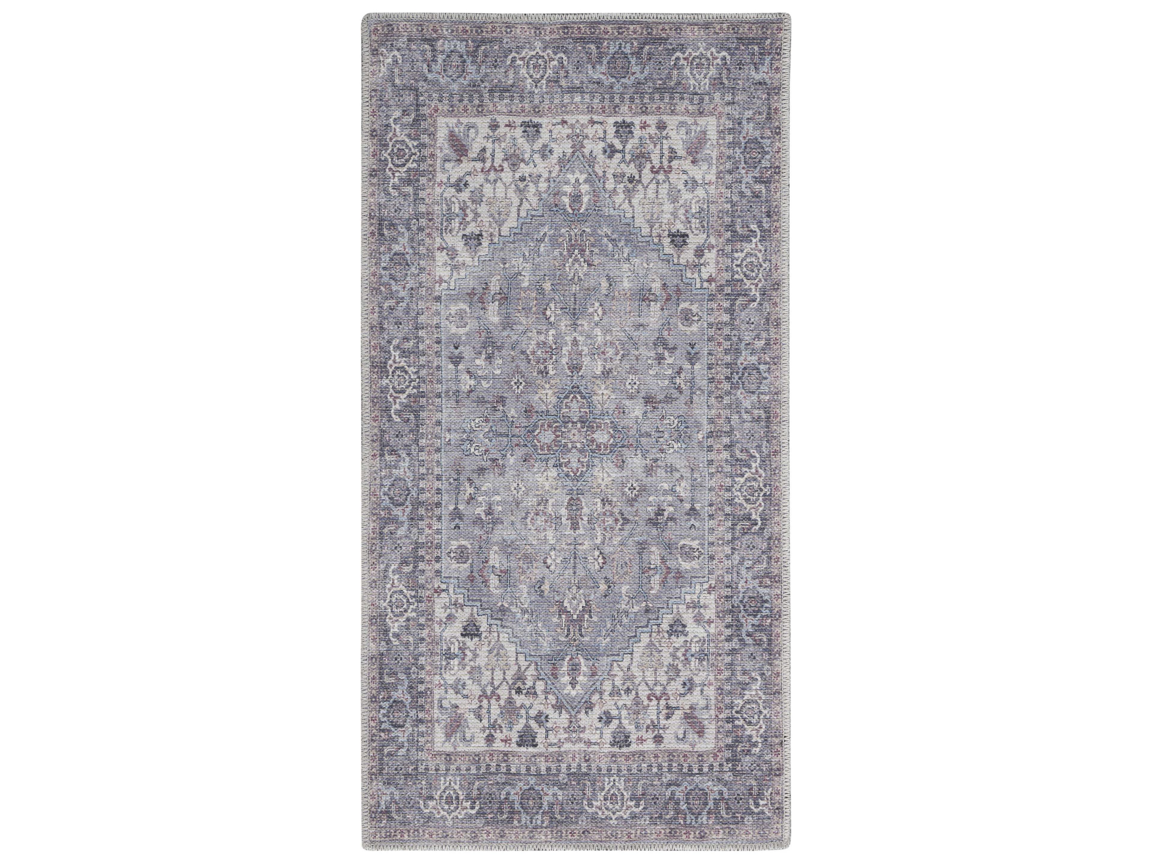 Nourison Nicole Curtis Machine Washable Series 1 Bordered Area Rug