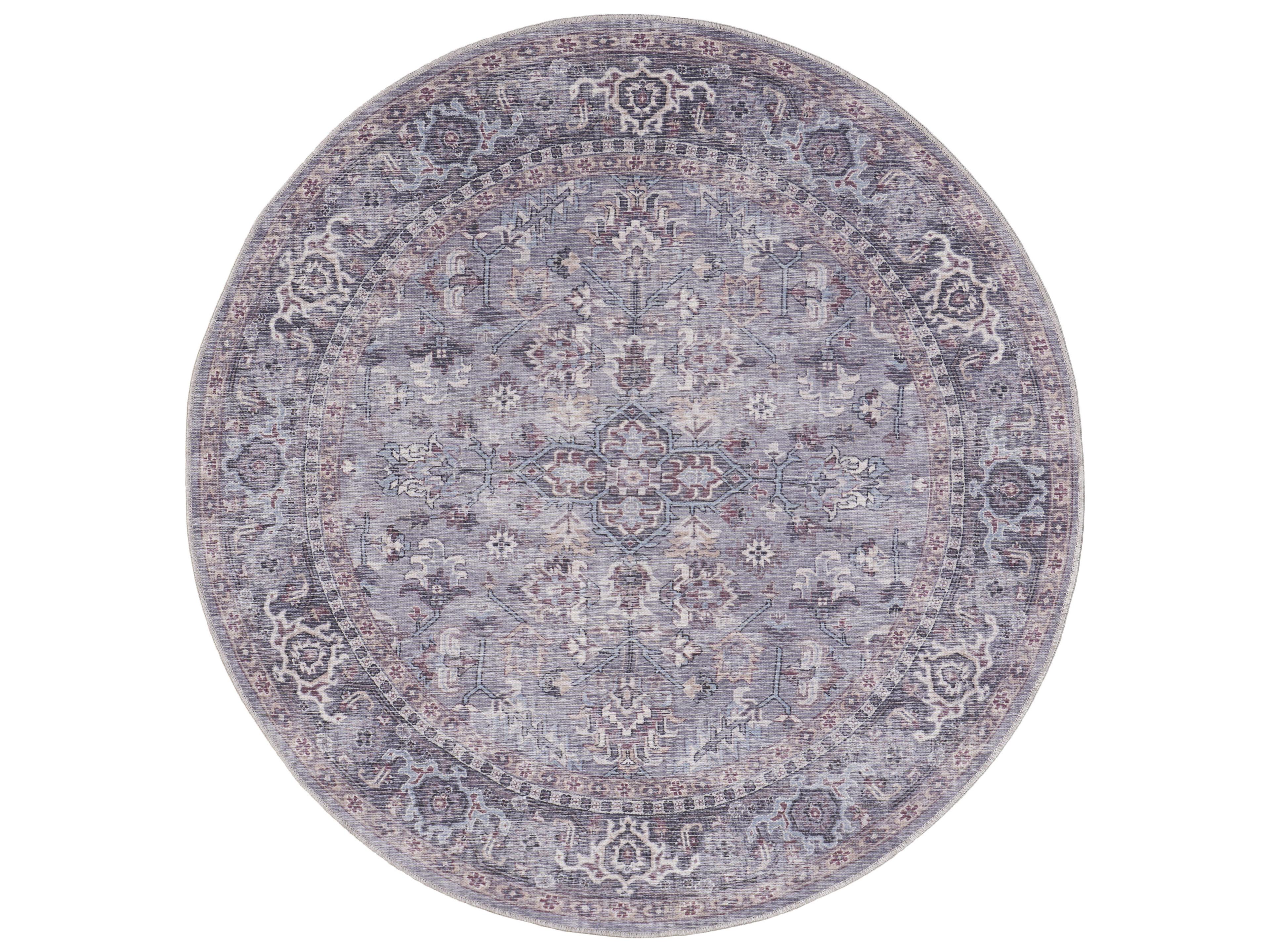 Nourison Machine Washable Series 1 Bordered Area Rug