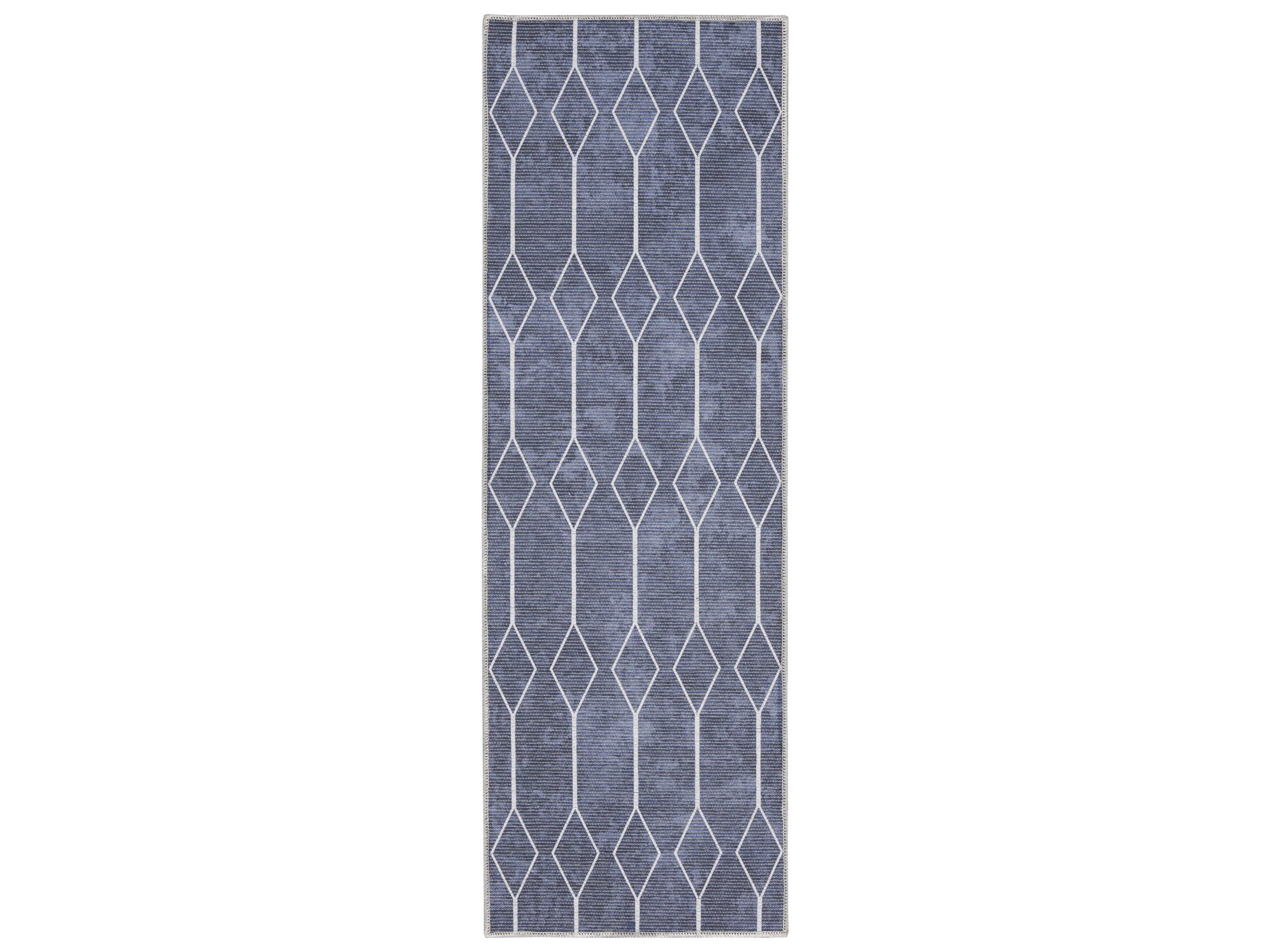 Nourison Machine Washable Series 1 Geometric Runner Area Rug
