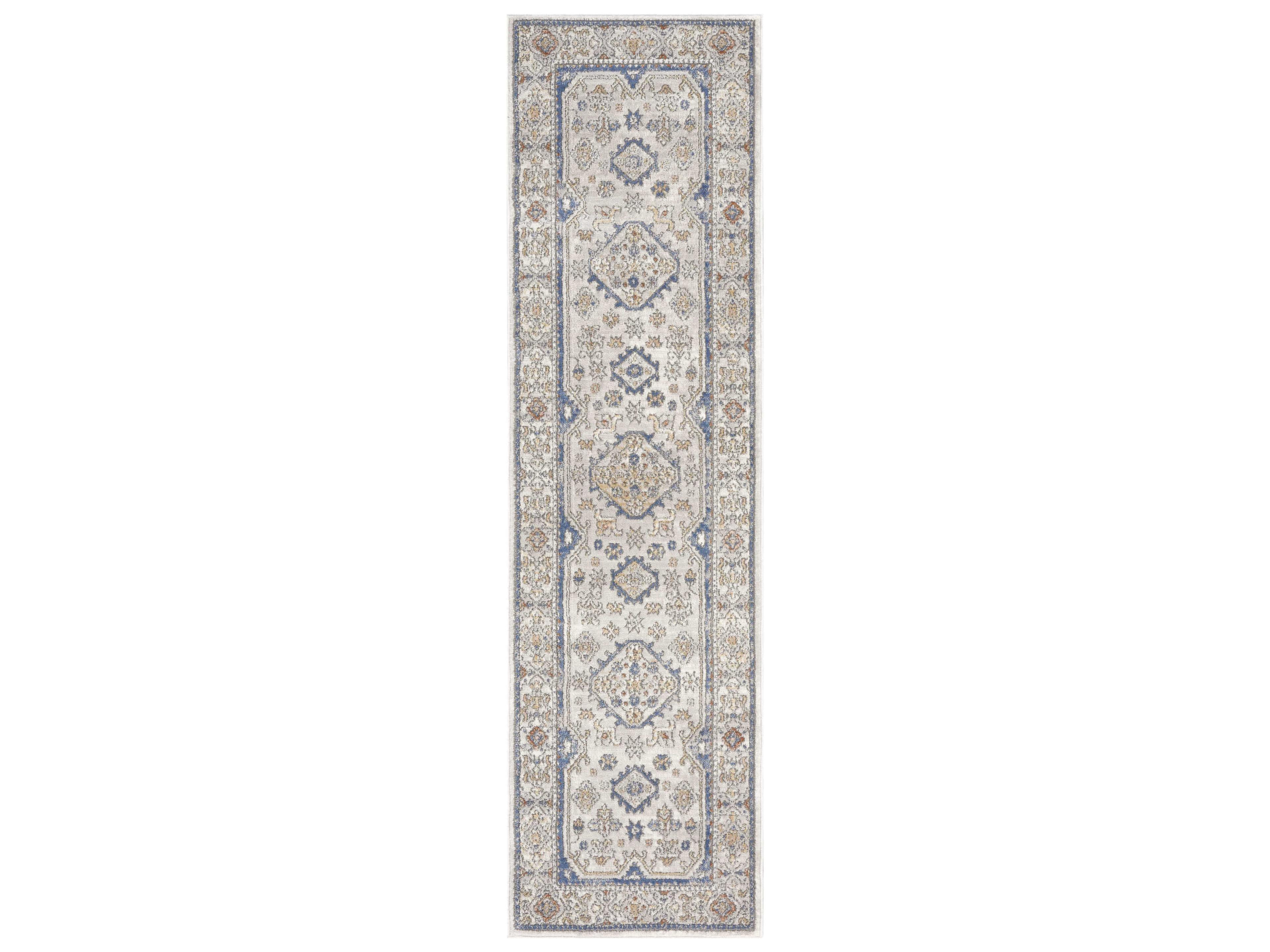 Nourison Series 4 Bordered Runner Area Rug