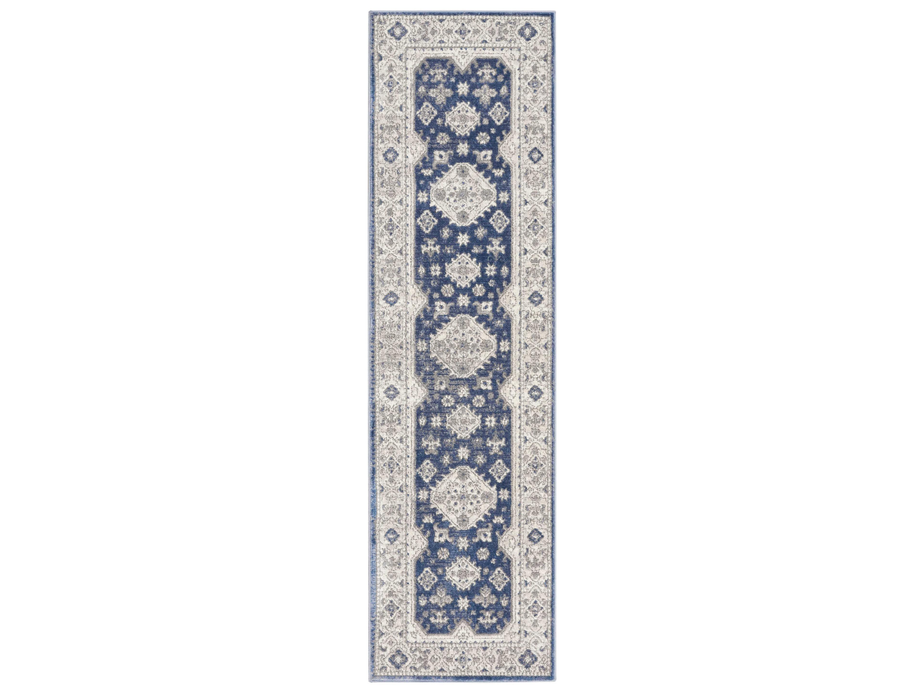 Nourison Series 4 Bordered Runner Area Rug