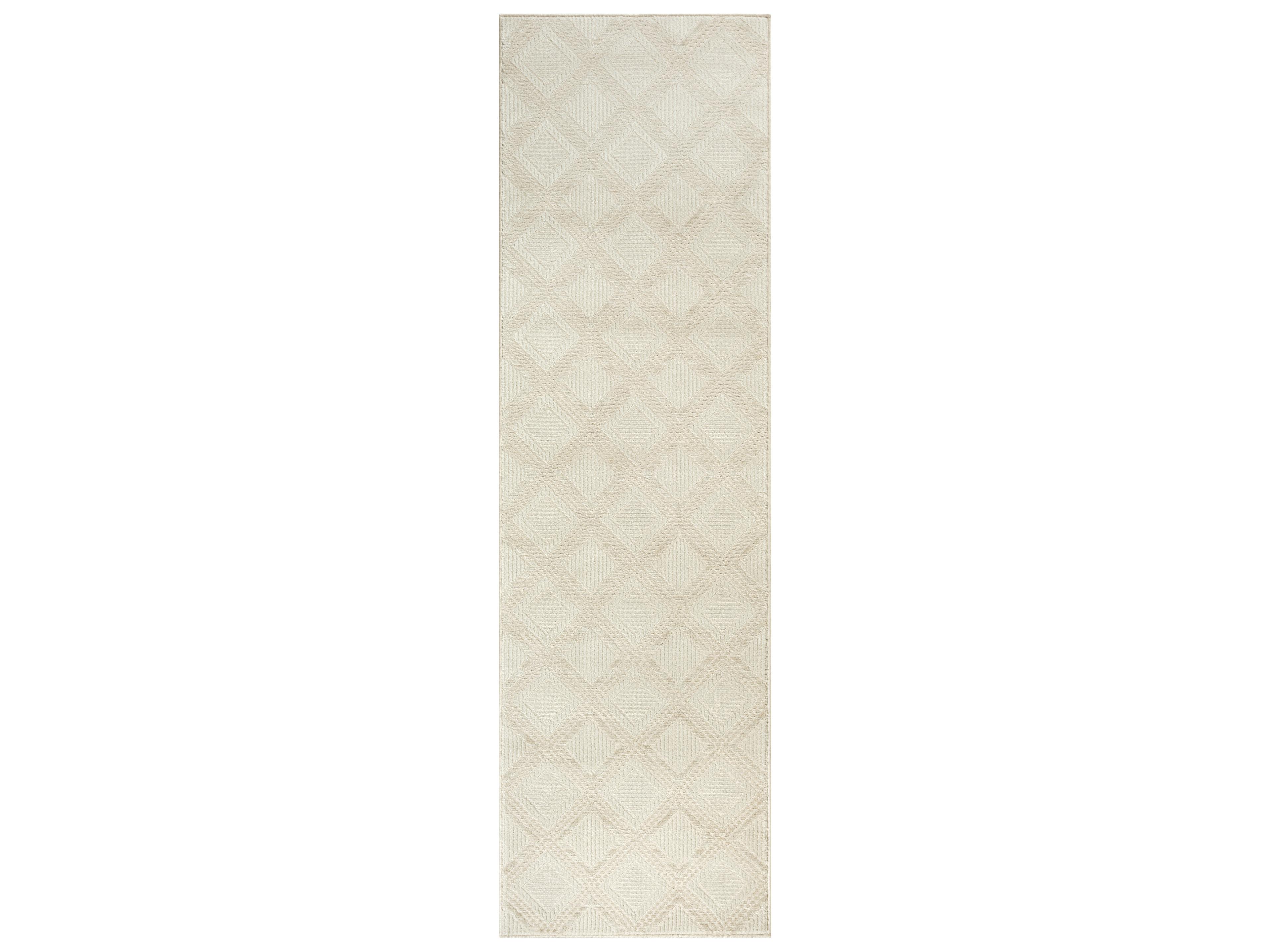 Nourison Serenity Home Geometric Runner Area Rug