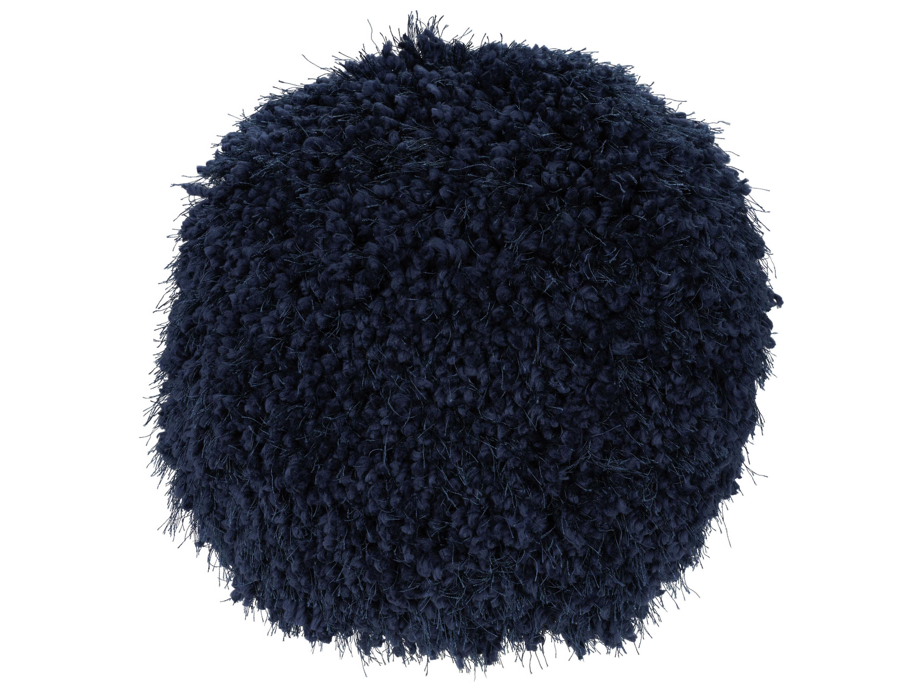 Nourison Shag Navy Pillow