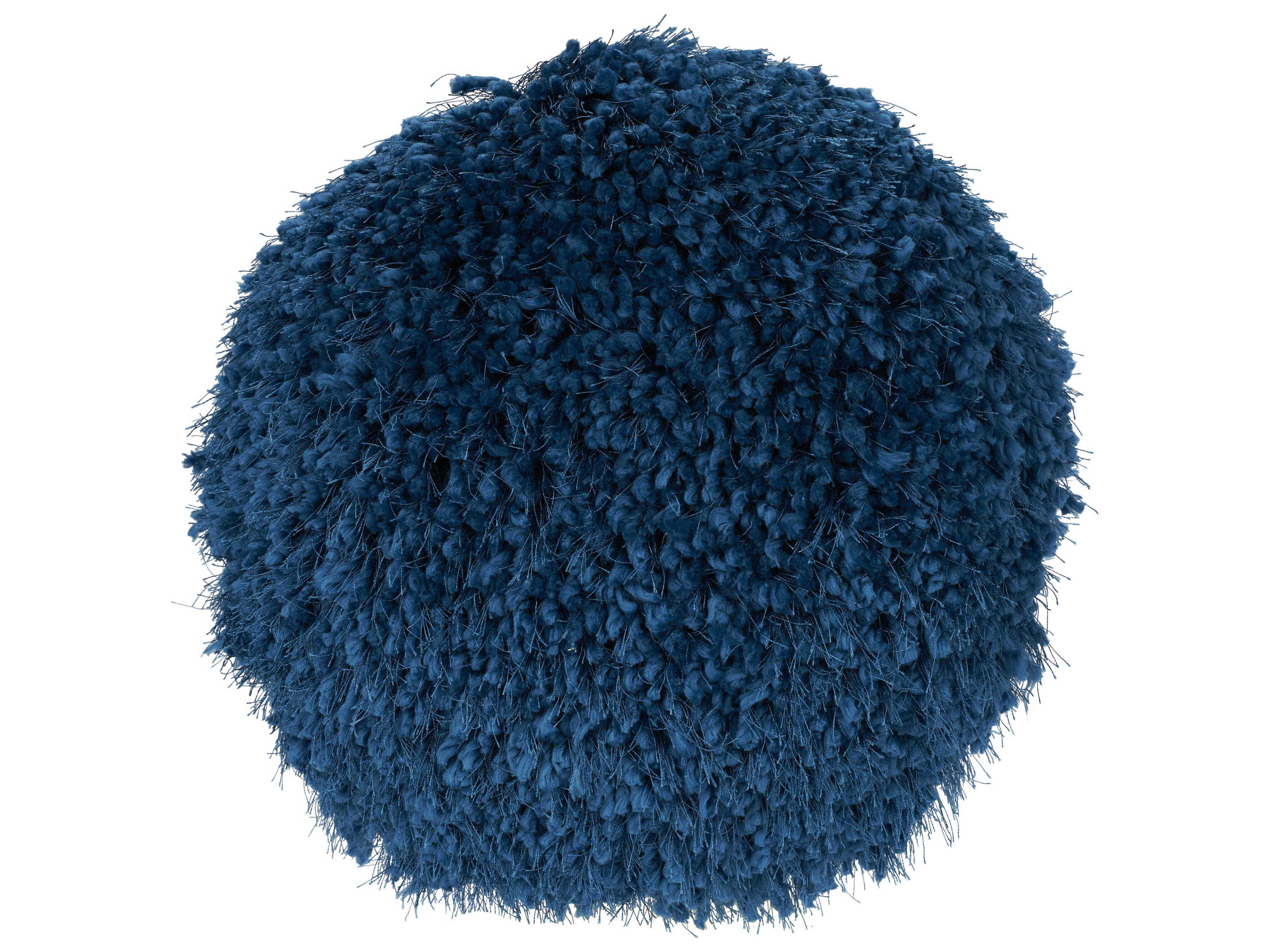 Nourison Shag Teal 14" x 14" Pillow