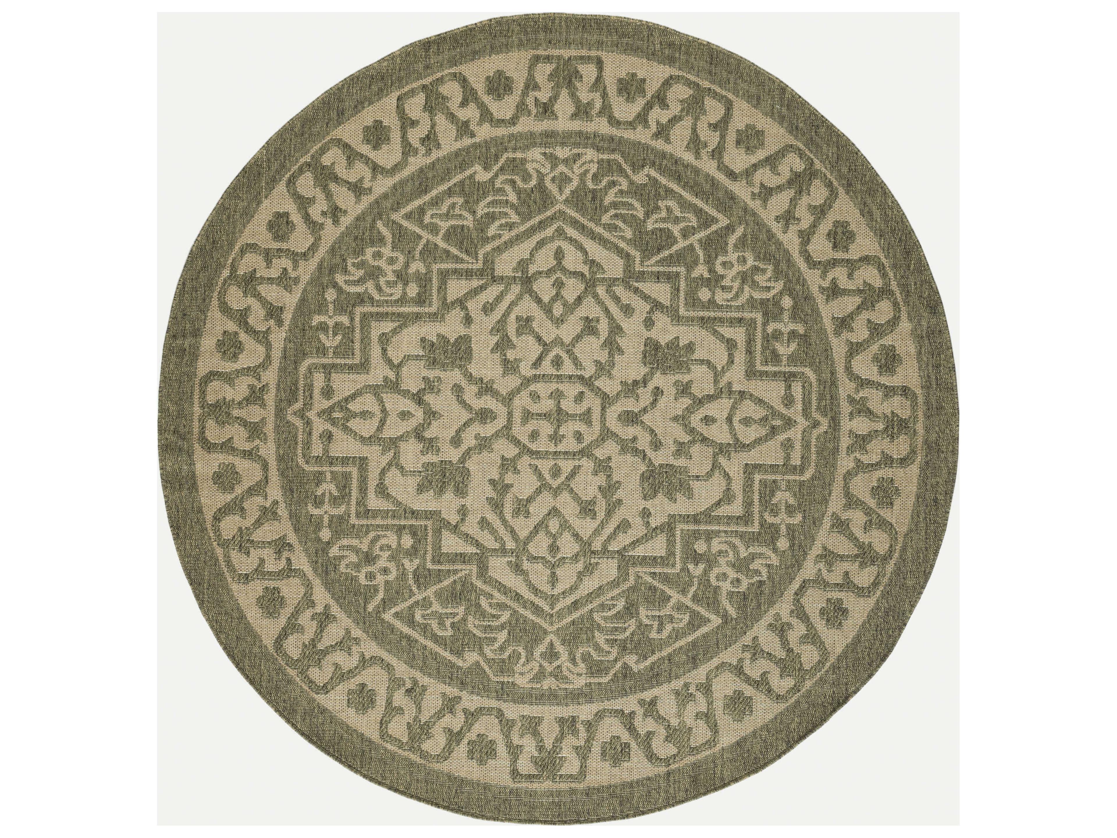 Nourison Tulum Bordered Area Rug