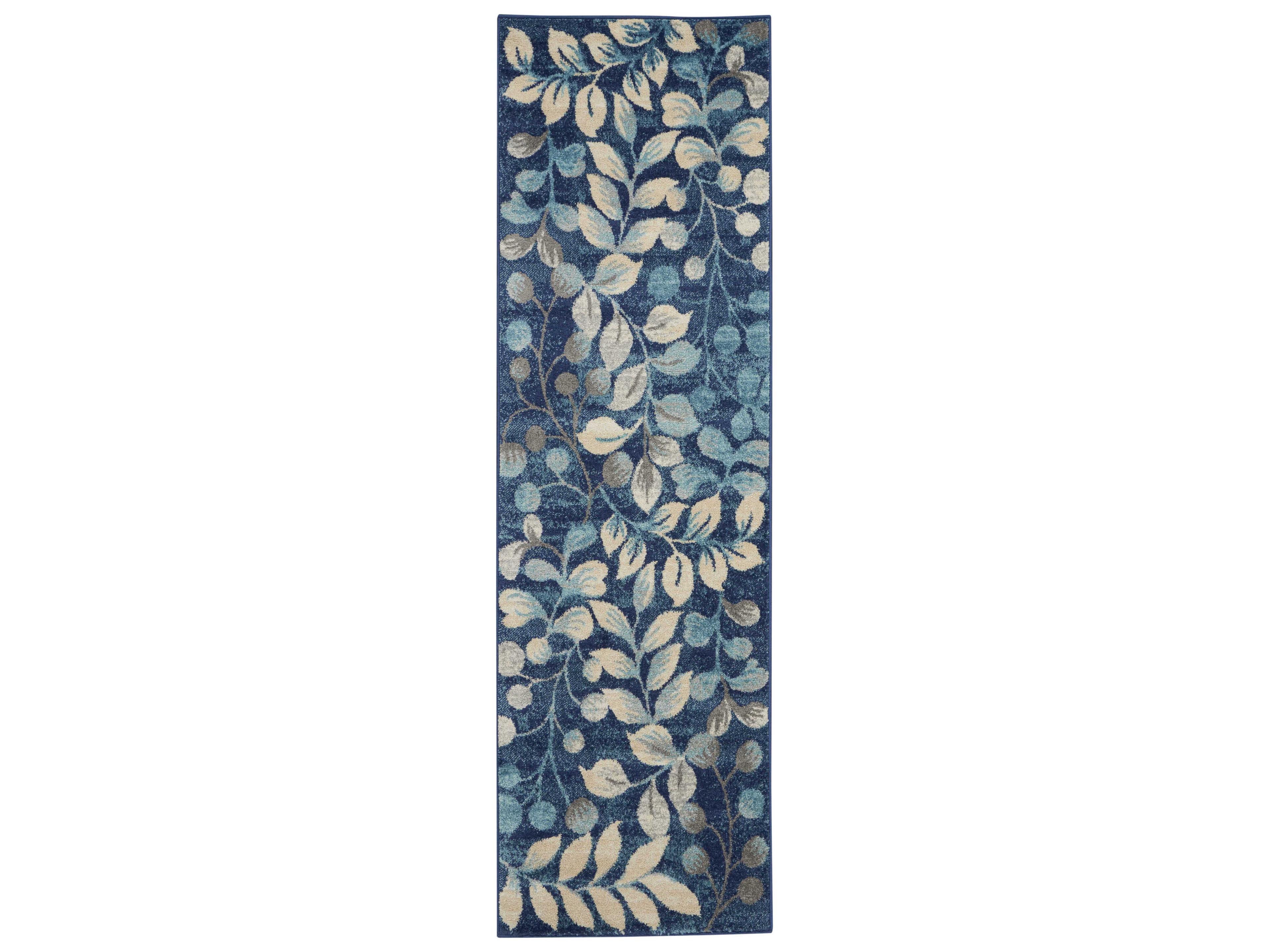 Nourison Tranquil Floral Runner Area Rug