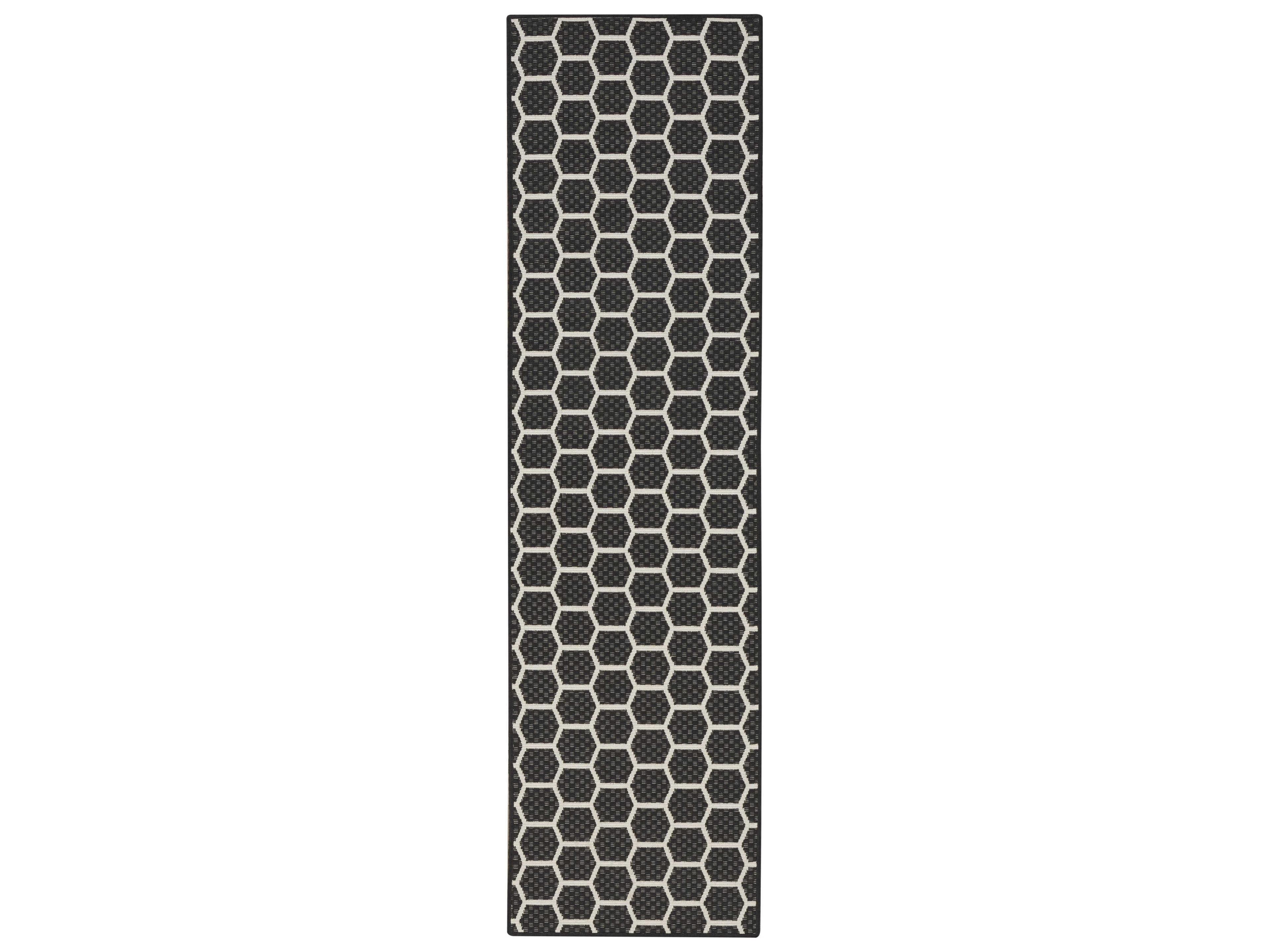 Nourison Twist Reversible Geometric Runner Area Rug