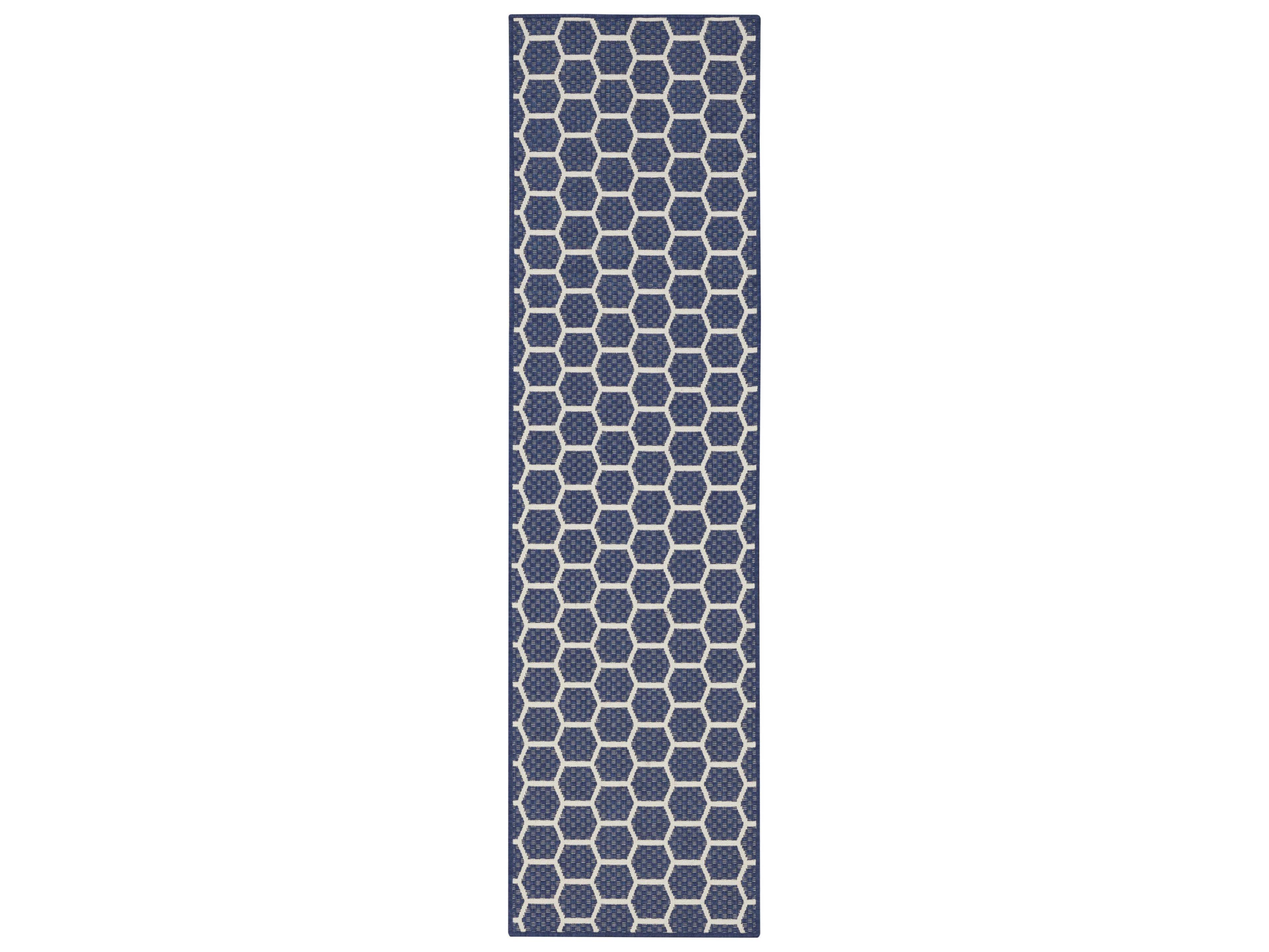 Nourison Twist Reversible Geometric Runner Area Rug