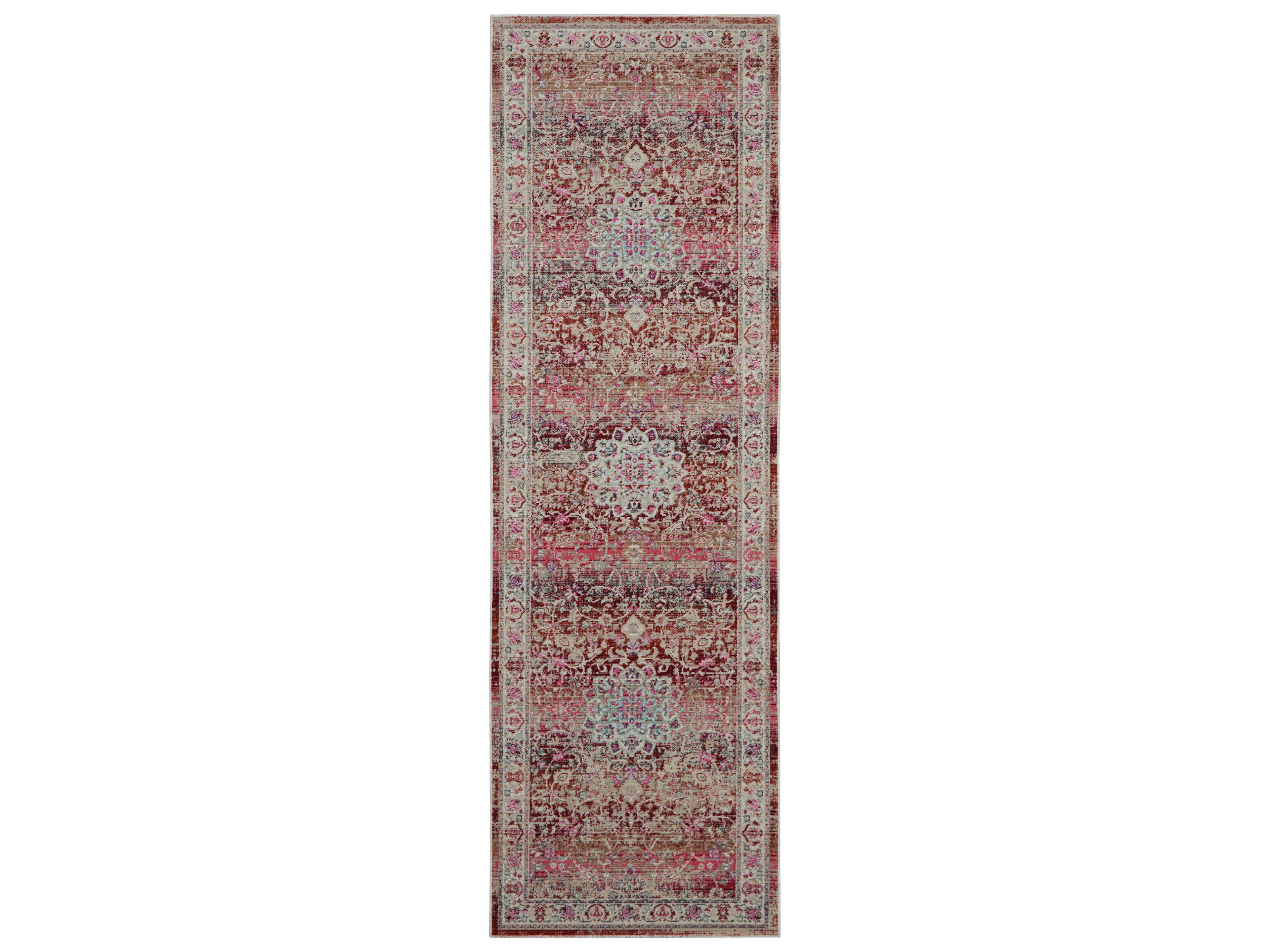 Nourison Vintage Kashan Bordered Runner Area Rug