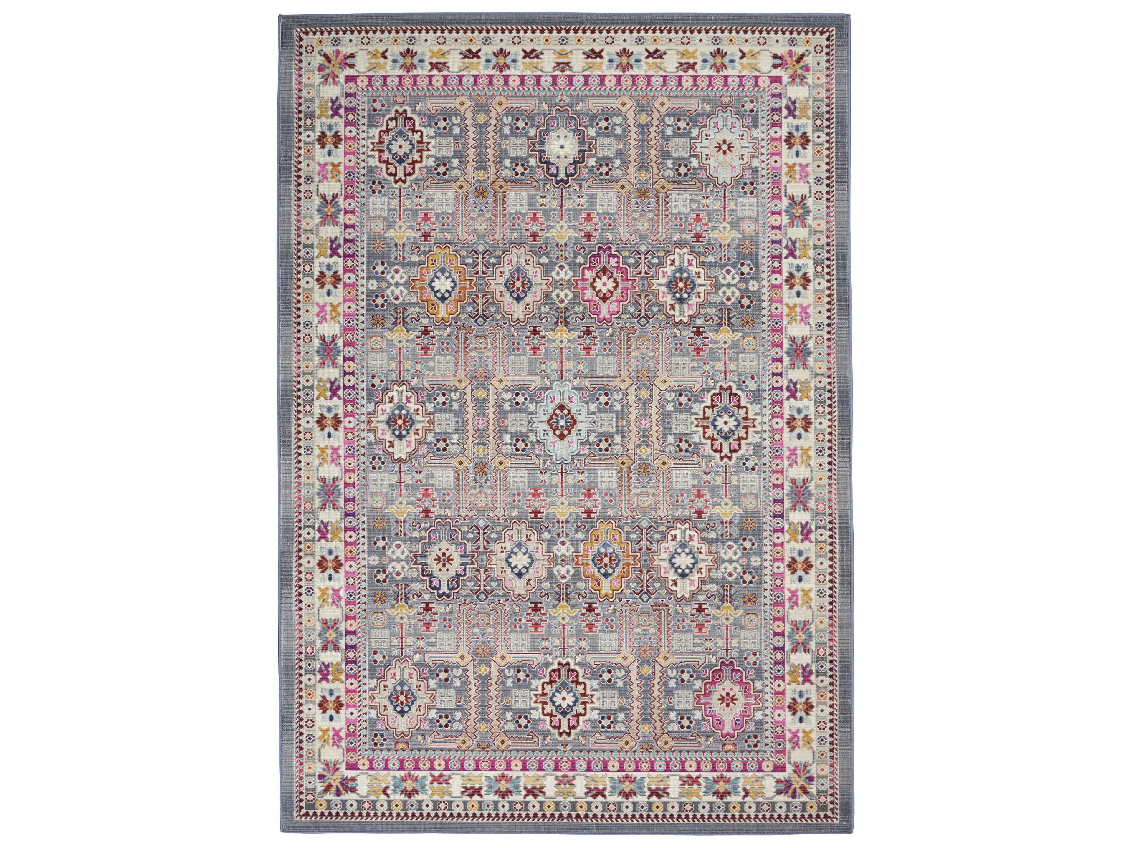 Nourison Vintage Kashan Bordered Area Rug