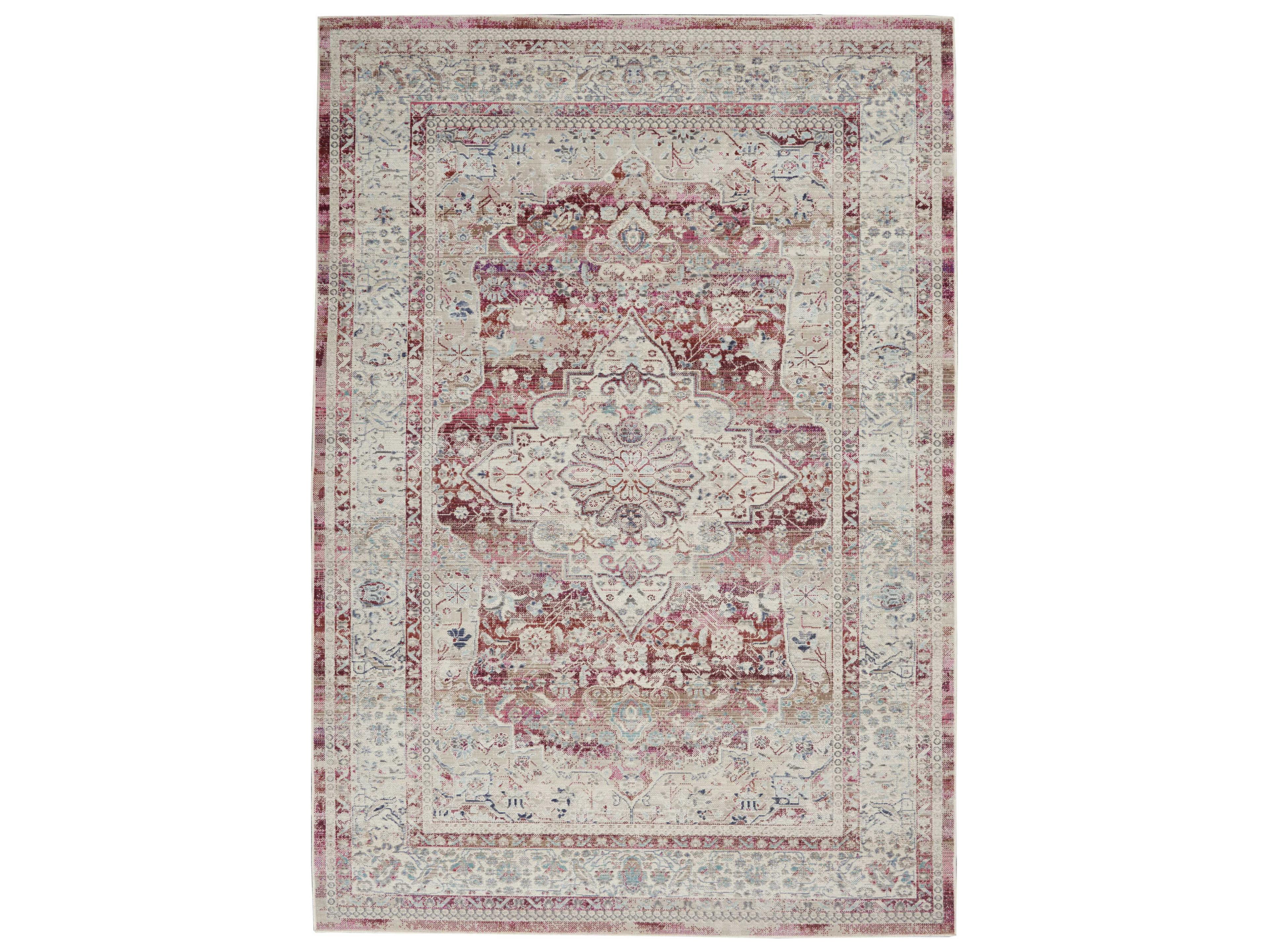 Nourison Vintage Kashan Bordered Area Rug