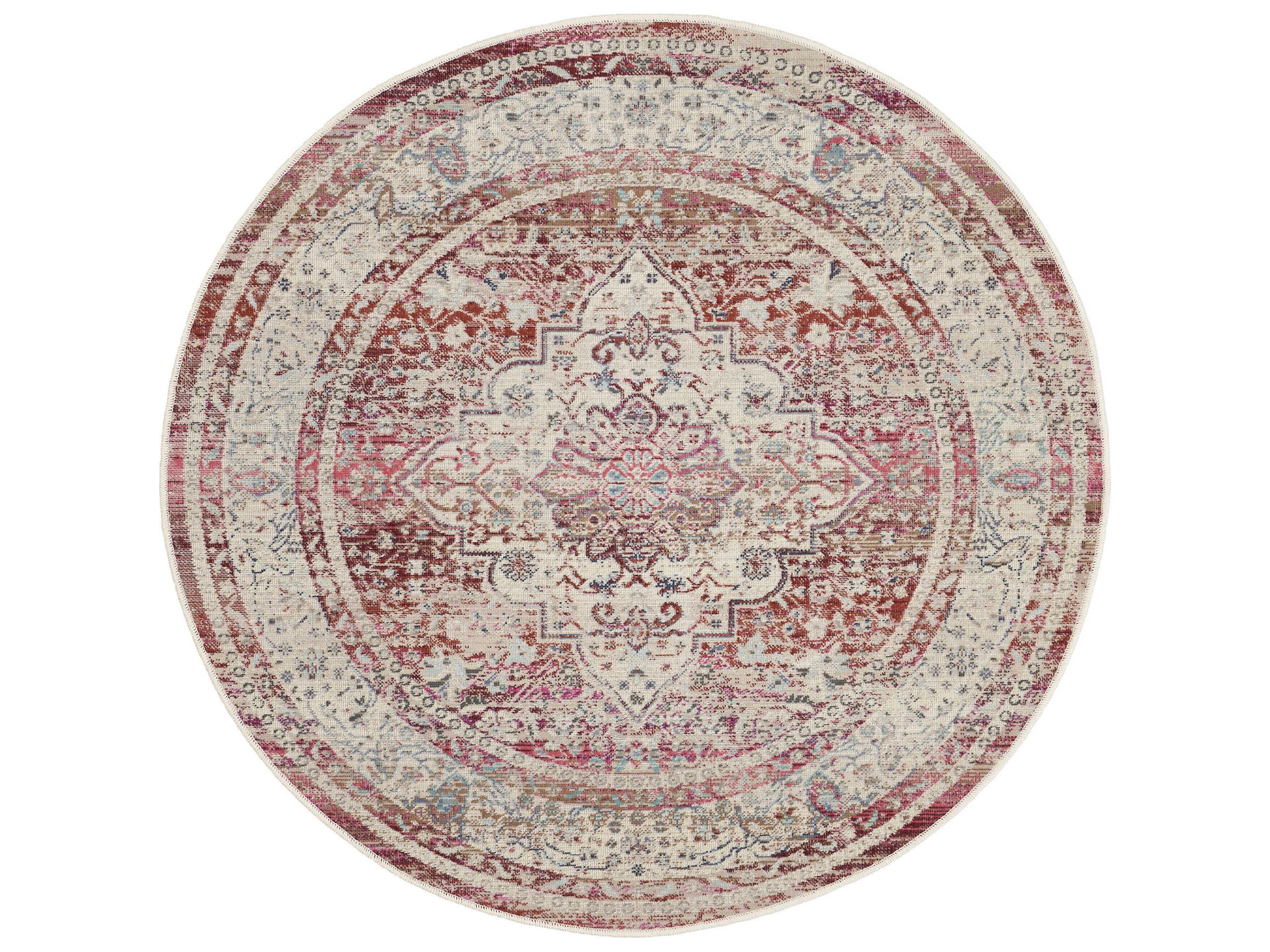 Nourison Vintage Kashan Bordered Area Rug