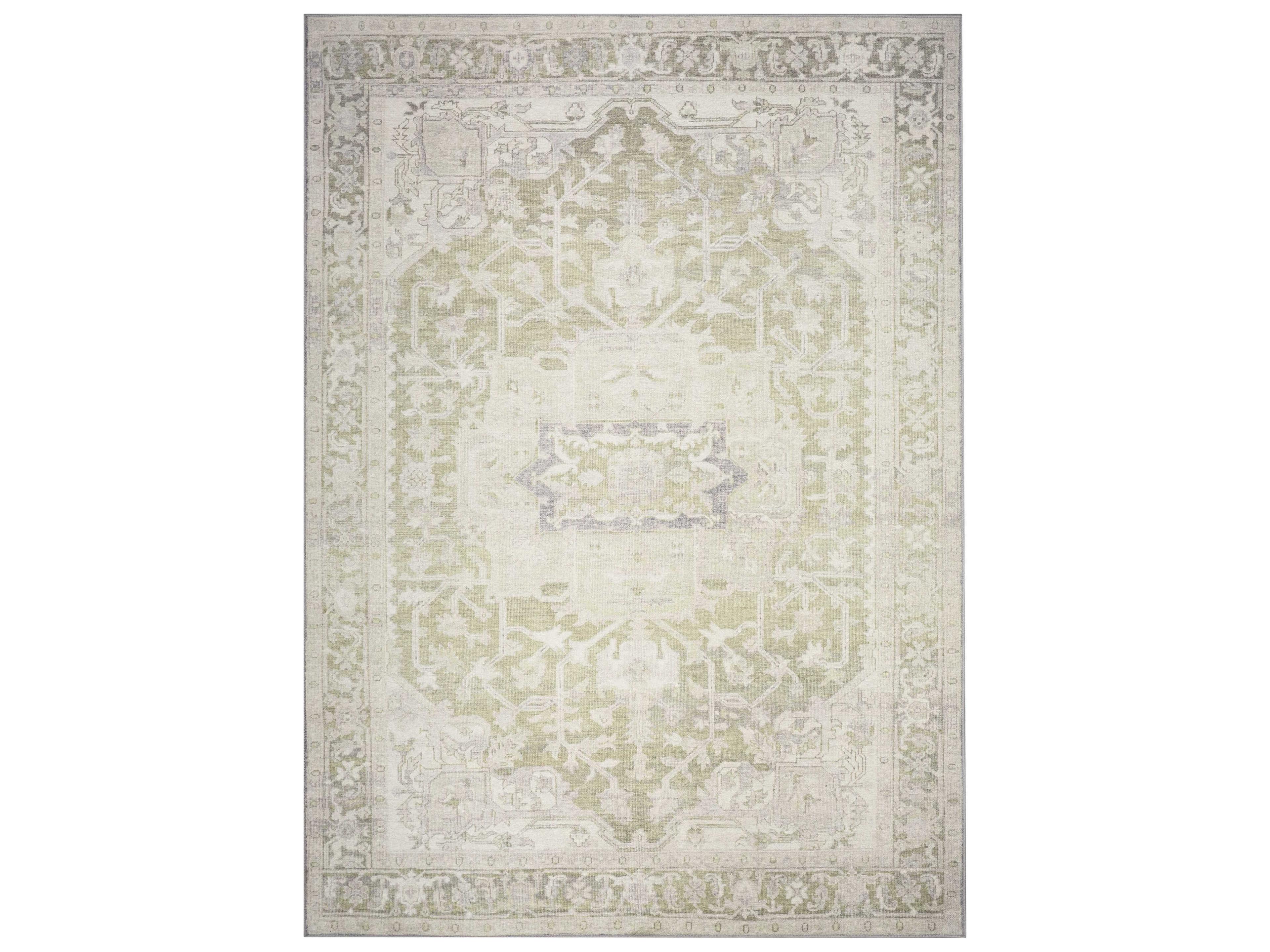Nourison Vintage Washables Bordered Area Rug