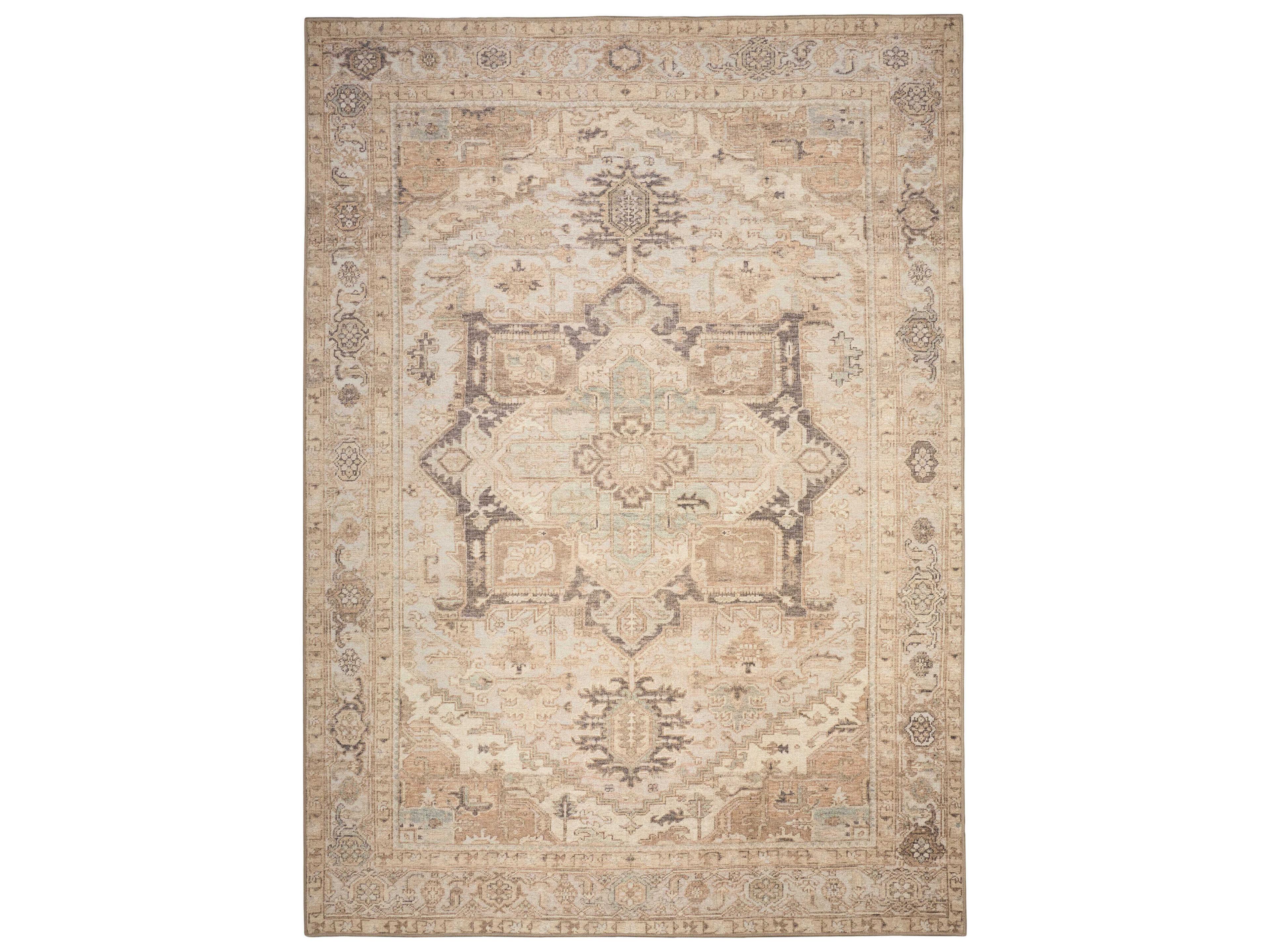 Nourison Vintage Washables Bordered Area Rug