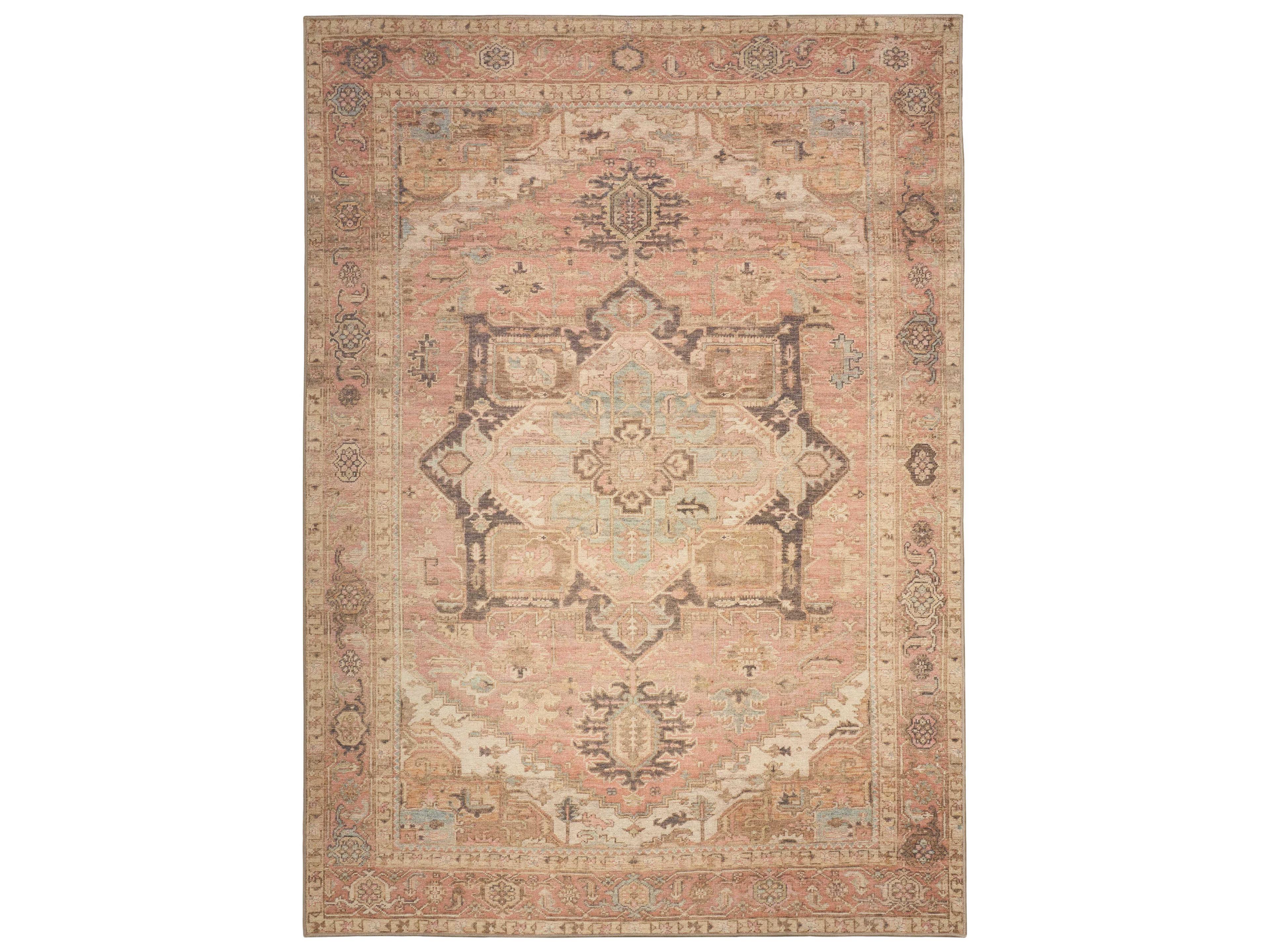 Nourison Vintage Washables Bordered Area Rug