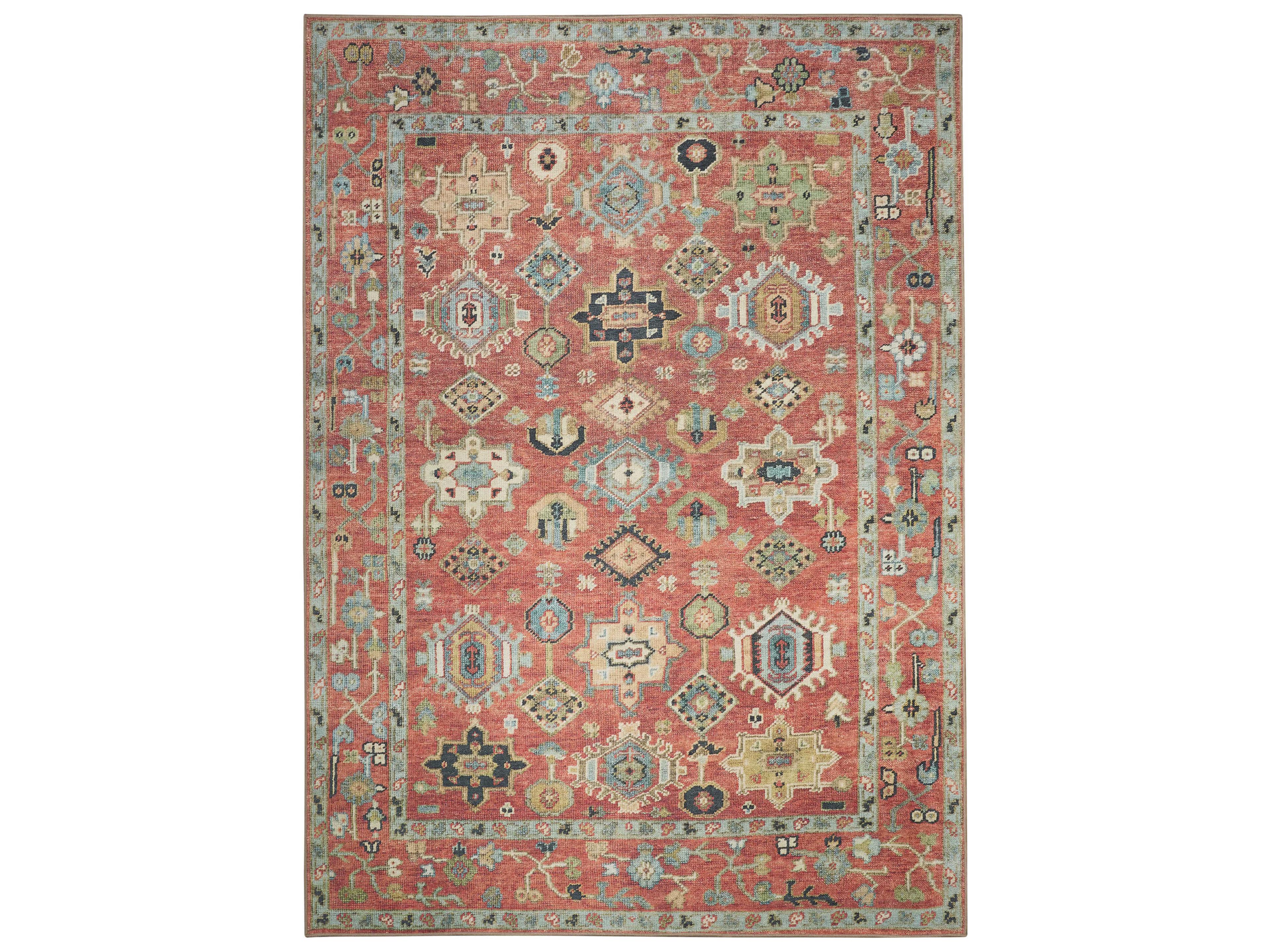 Nourison Vintage Washables Bordered Area Rug